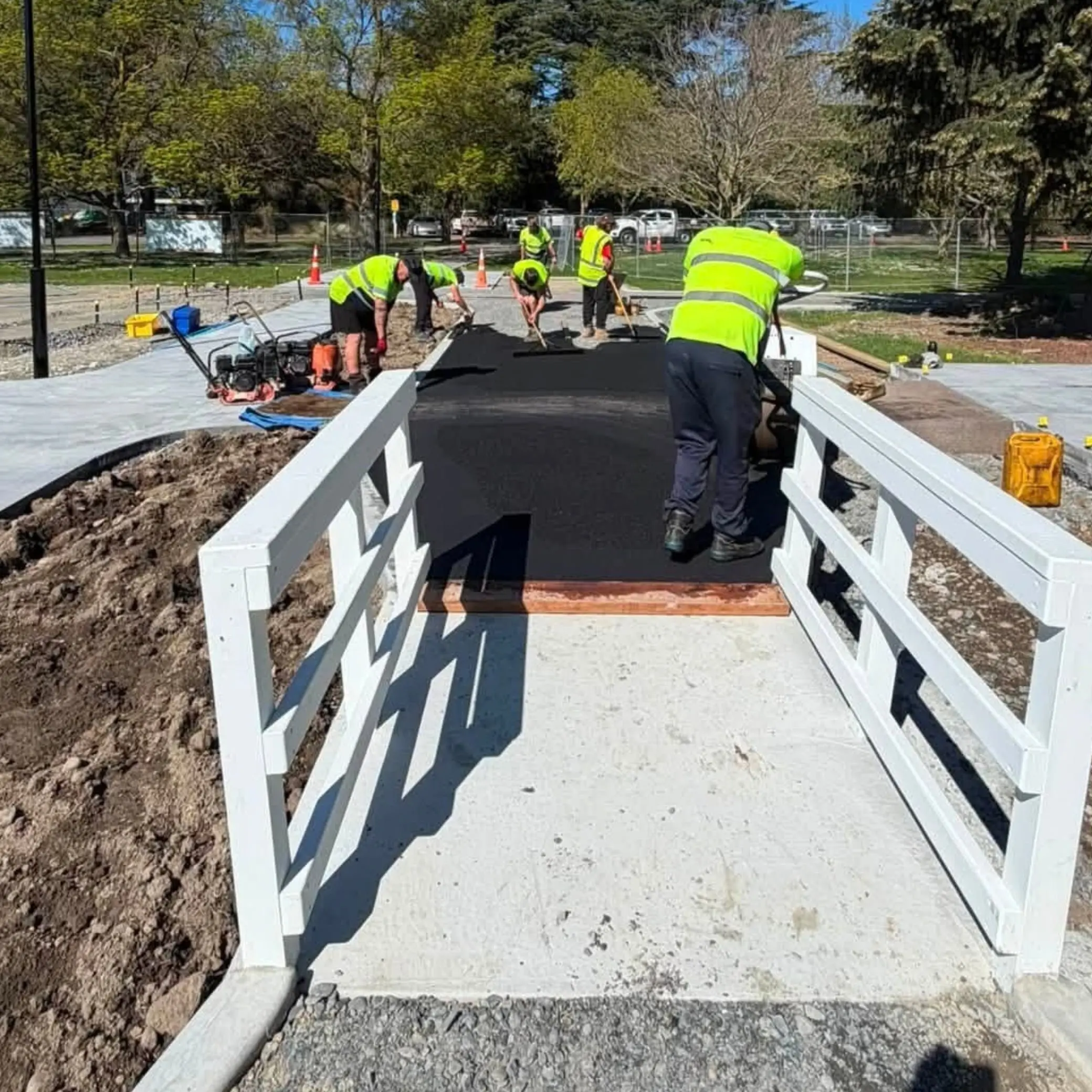 'No council invoices': community-funded bike park takes shape