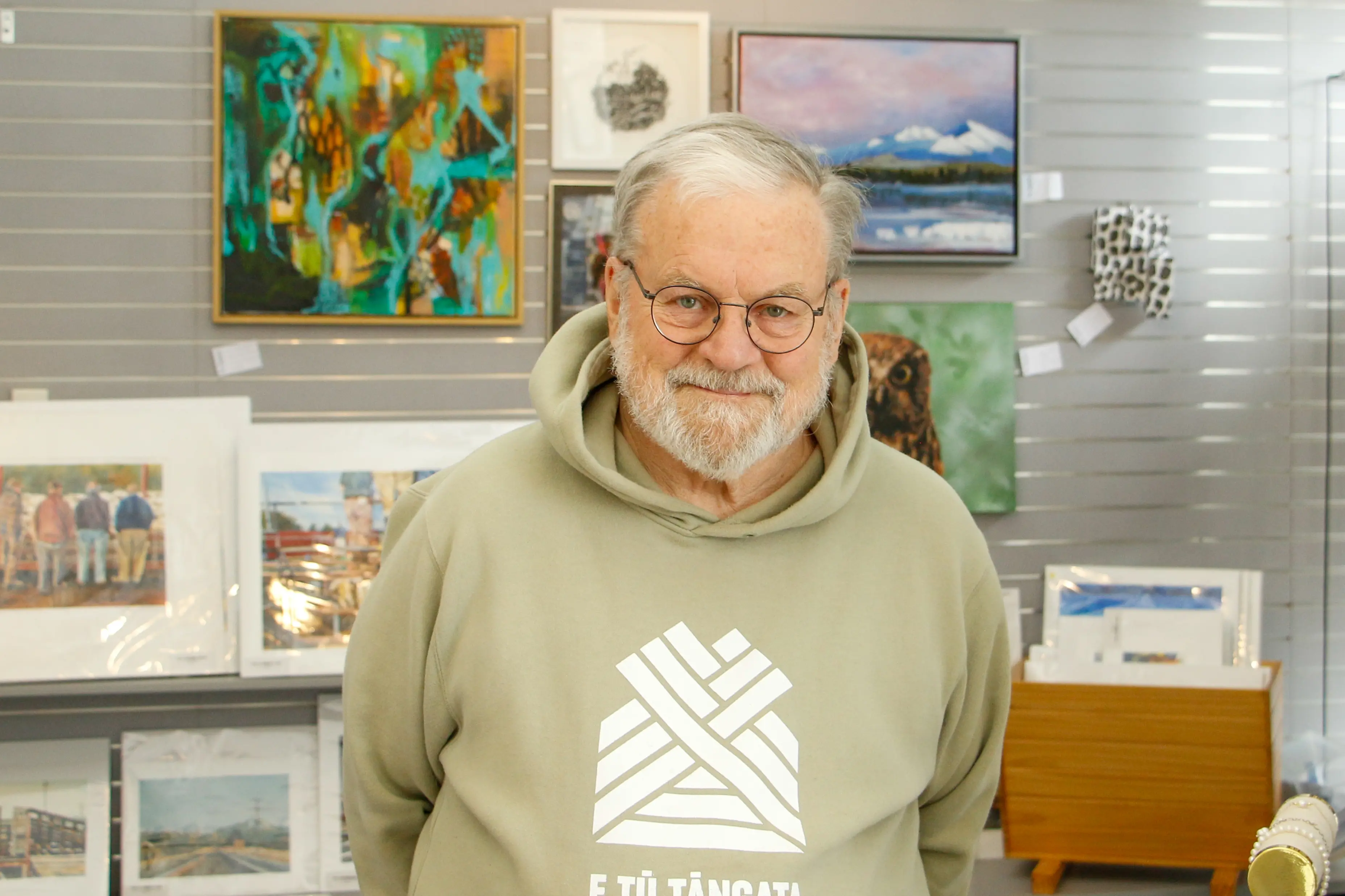 Rob Lawrence has been the chair of the Malvern Arts Council which runs Te Huanui Art Gallery, since 2022. Photo: Daniel Alvey