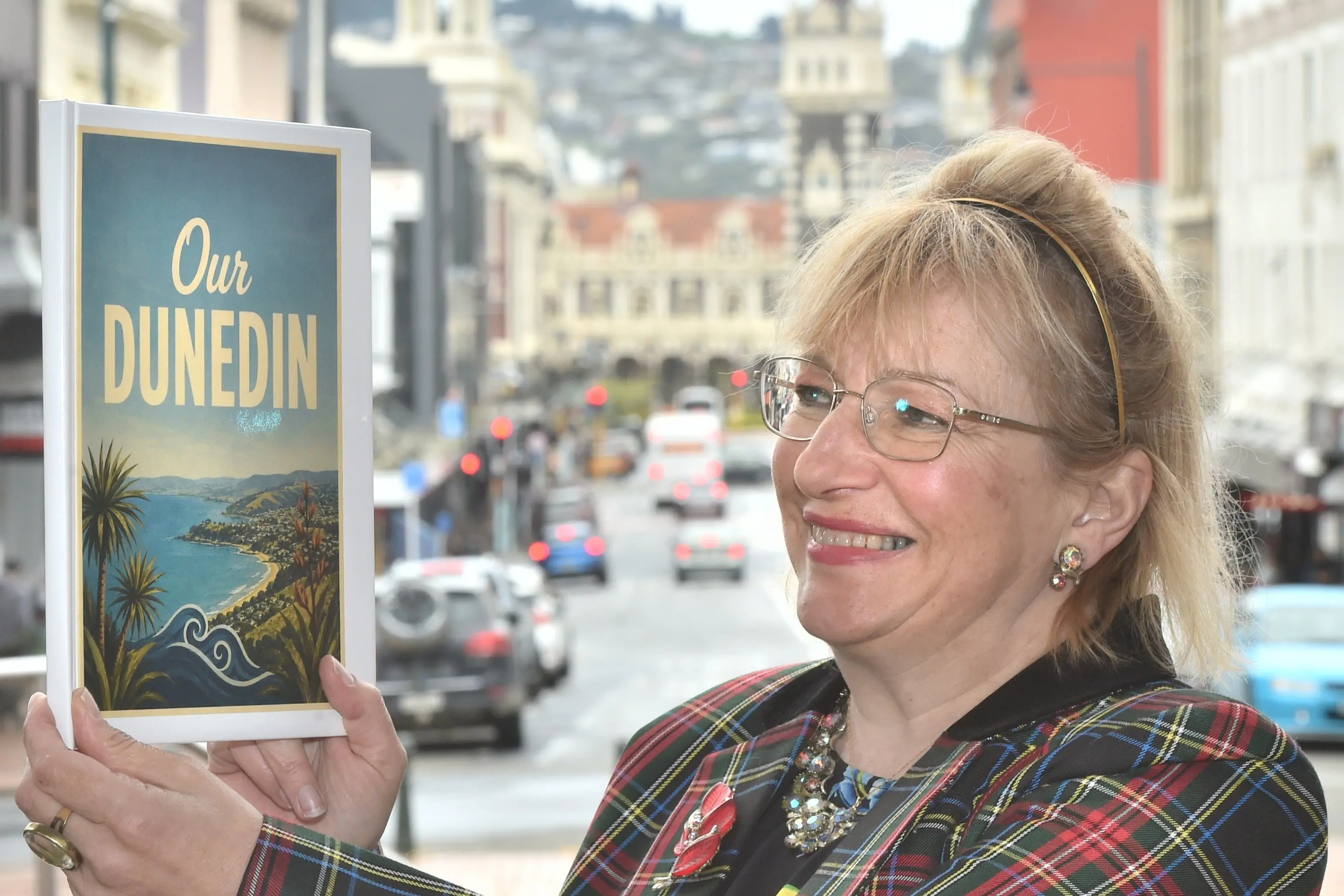 Dunedin Mayor Sophie Barker is preparing to lead a delegation to Shanghai, which will include the presentation of a book by Columba College students. Photo: Gregor Richardson
