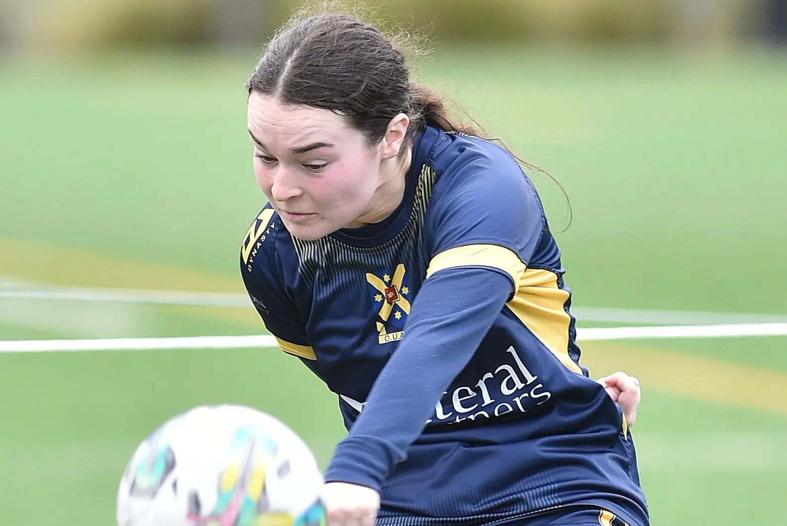 Otago University captain Jemma McCormick is excited to play their first National League game in Dunedin on Sunday. Photo: Gregor Richardson