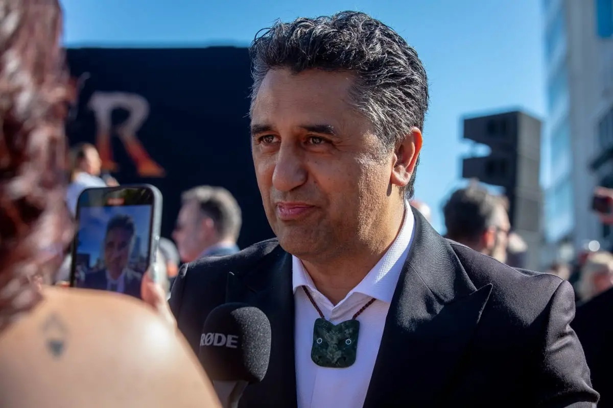 Cliff Curtis at a film premiere in Wellington last year. Photo: RNZ