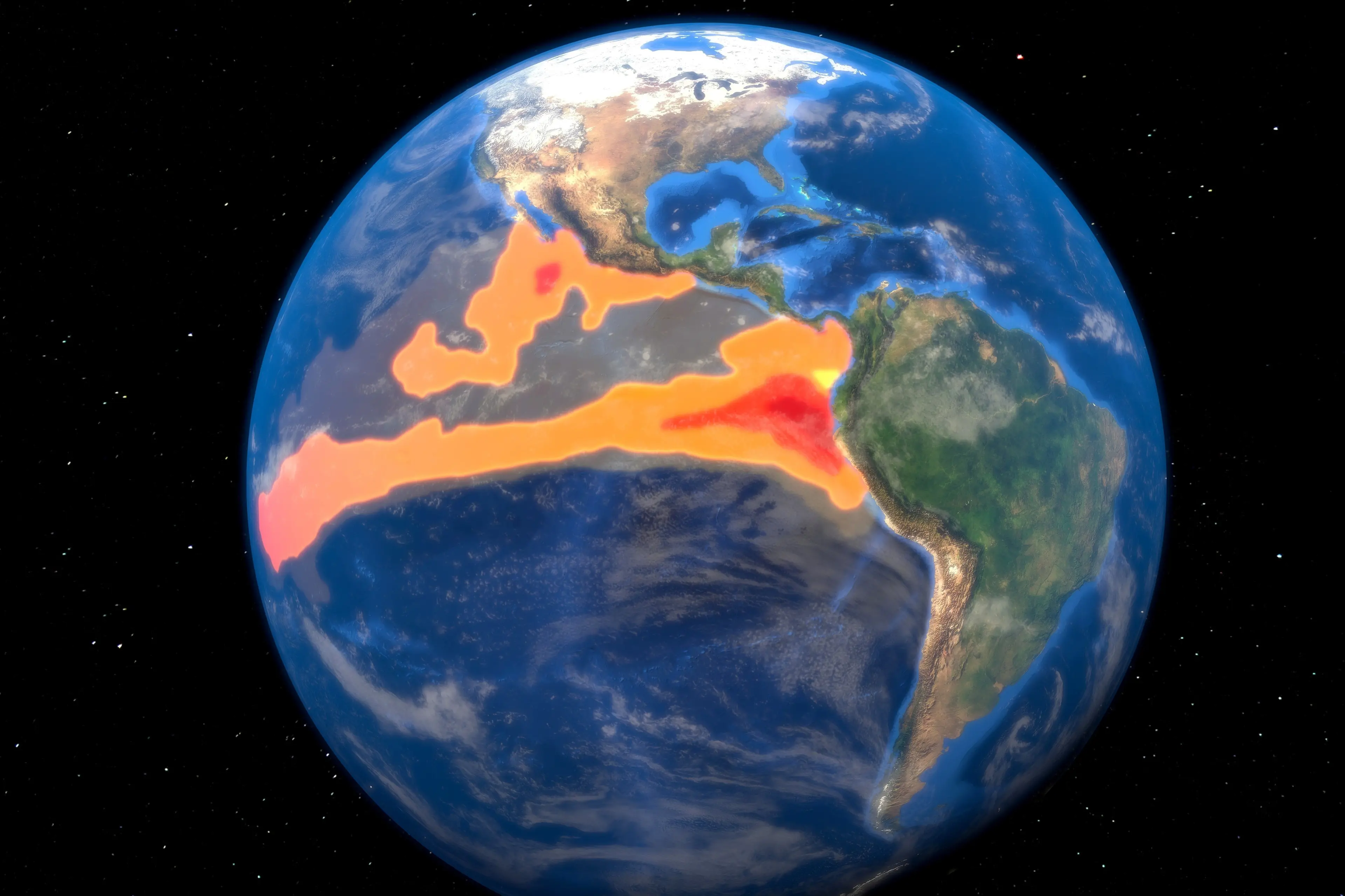 El Nino is the warm phase of the El Nino La Nina Southern Oscillation (ENSO) that occurs across the tropical Pacific Ocean roughly every five years. PHOTO: Getty Images
