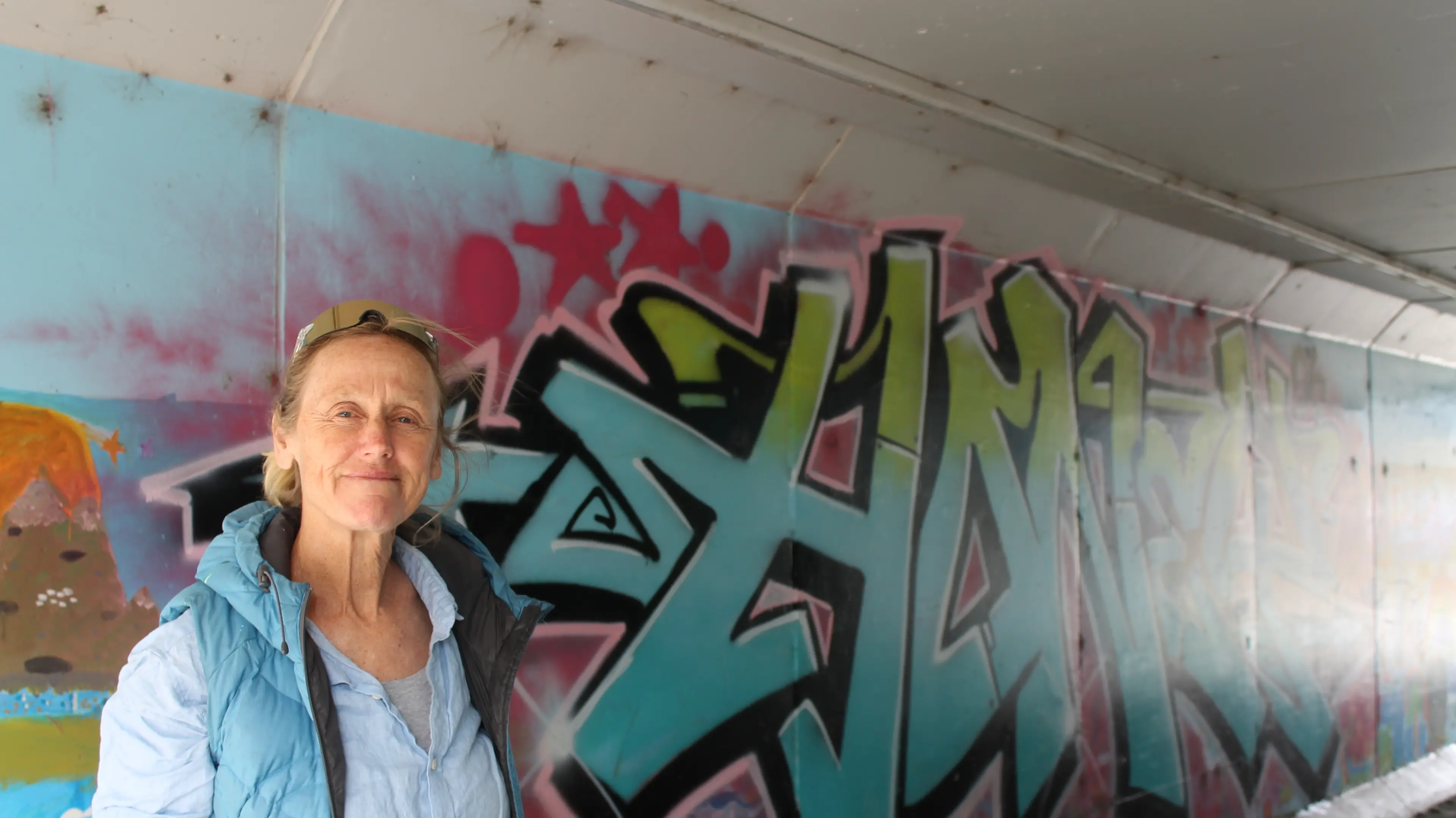 Arrest made over graffiti on school children’s mural