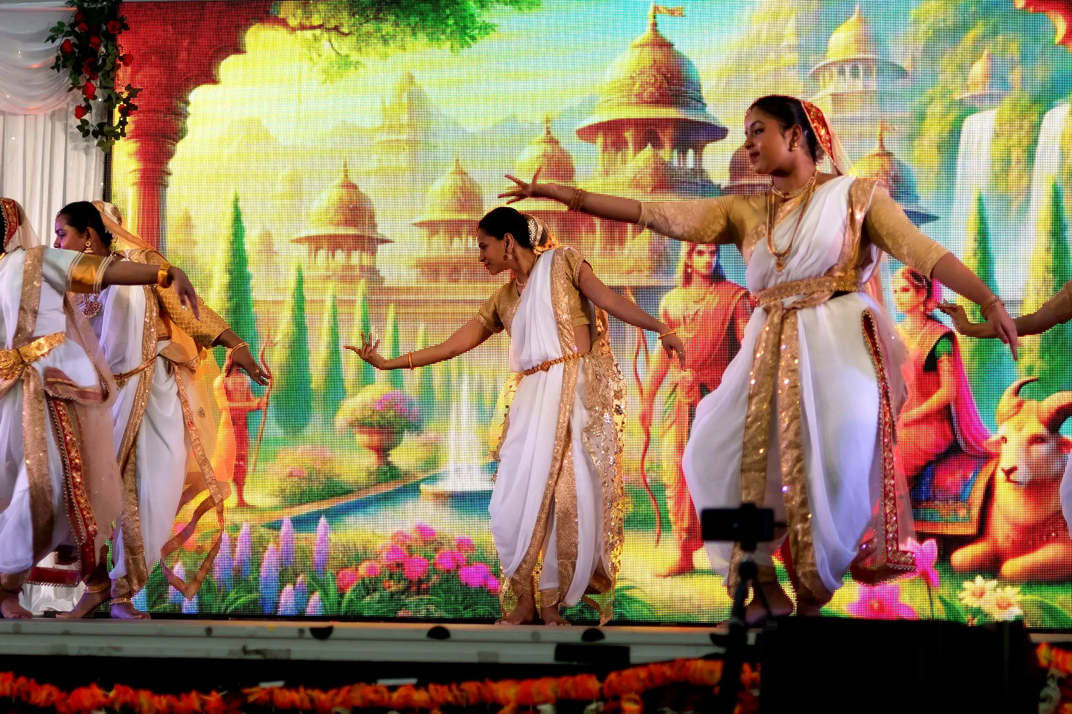 Diwali celebration . . . A dance group performing during last year\\'s Diwali celebrations. Photo: FILE