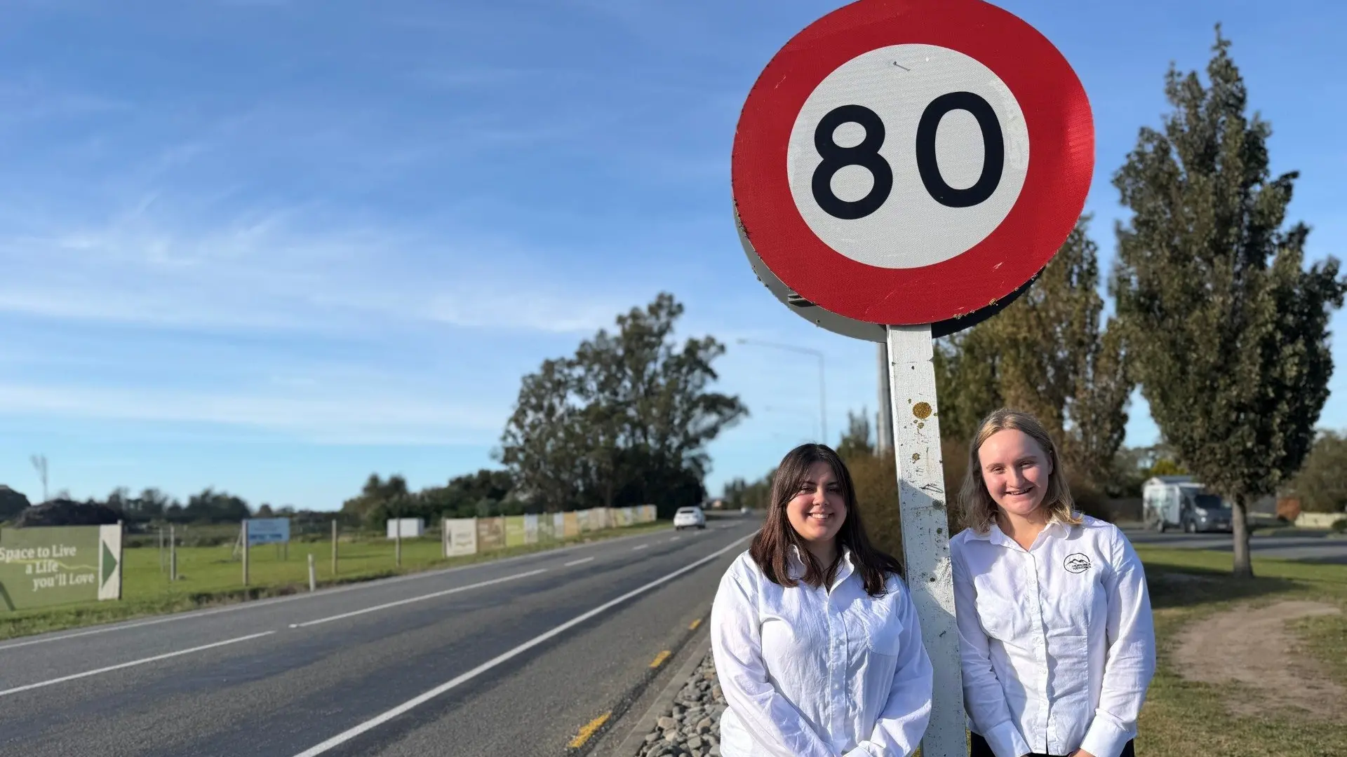New speed limit for part of State Highway 1