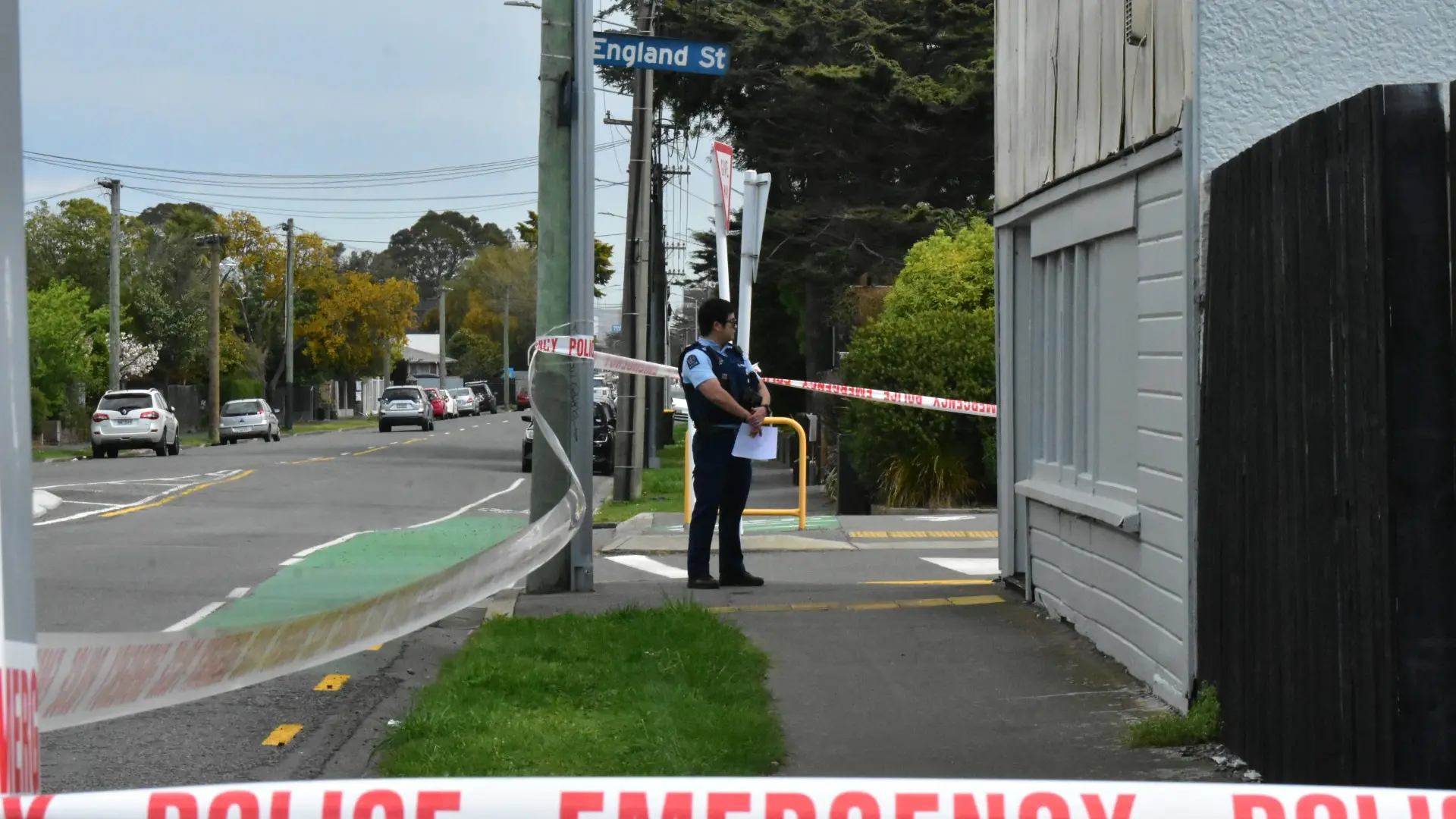 Police cordon off Christchurch property as they search for missing man