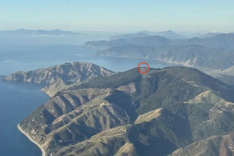 The location of the new weather radar for the top of the South Island. Photo: Supplied