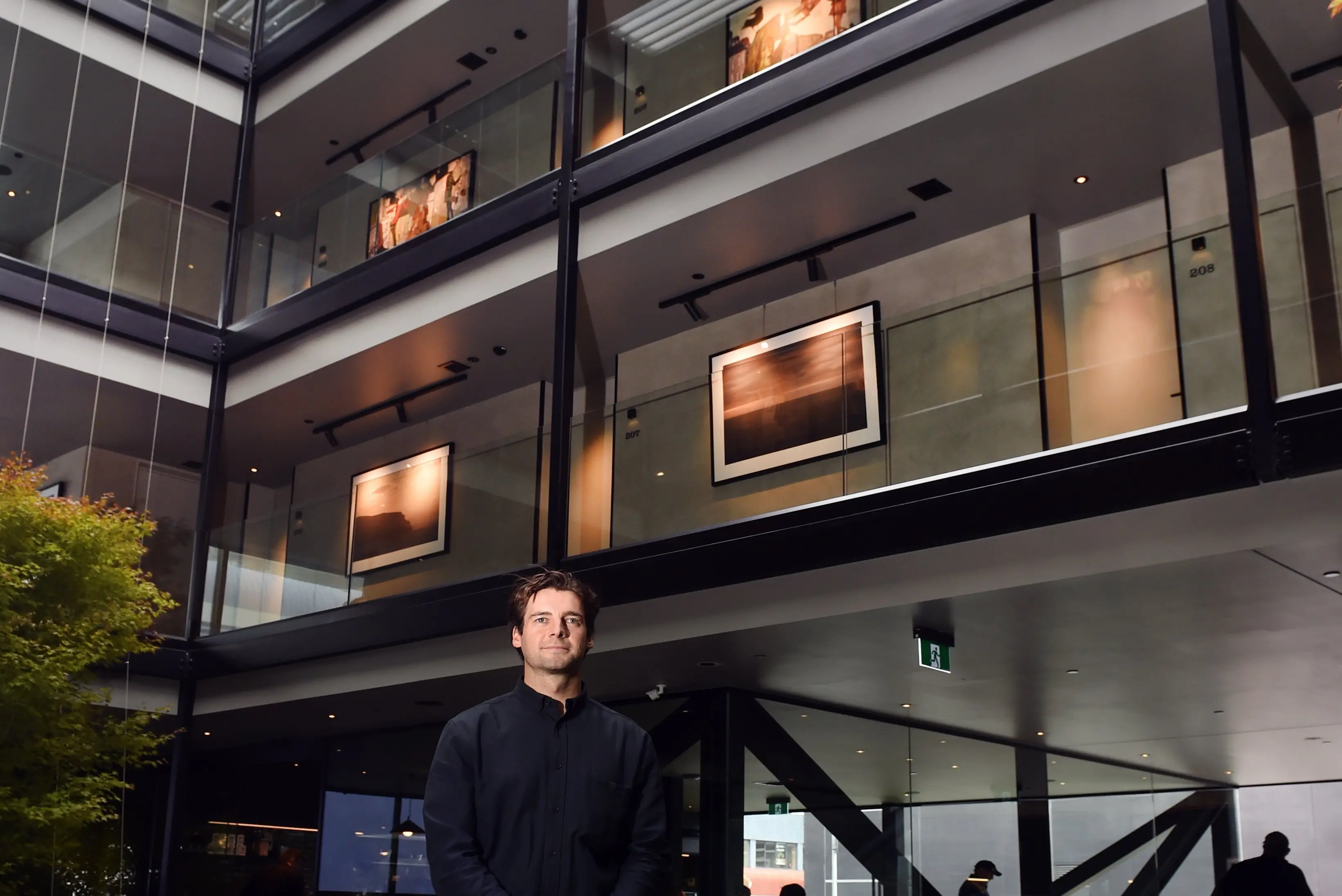 Ebb-Dunedin co-founder and development manager Dylan Cazemier pictured at the boutique Filleul St hotel in 2021. Photo: Peter McIntosh