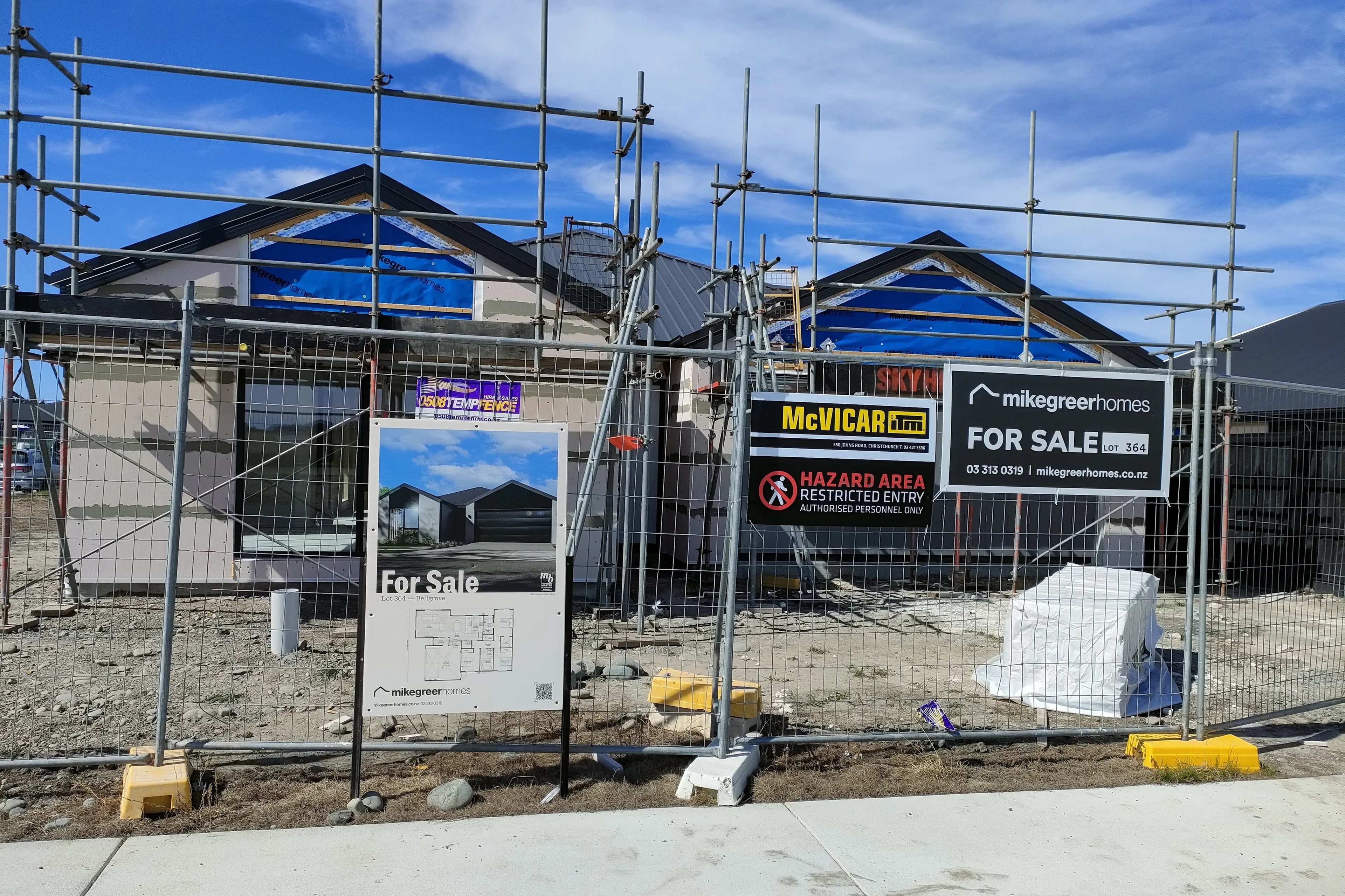 New houses . . . New planning legislation is expected to reduce red tape and make it easier to build houses. Photo: File