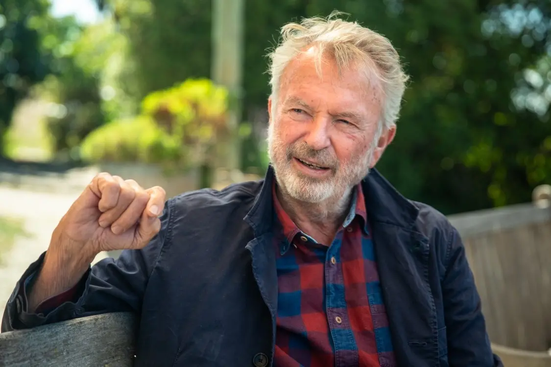 Sir Sam Neill didn\\'t want Two Paddocks using \"nasty\" sprays on its fruit, keeping production as organic as possible. Photo: RNZ
