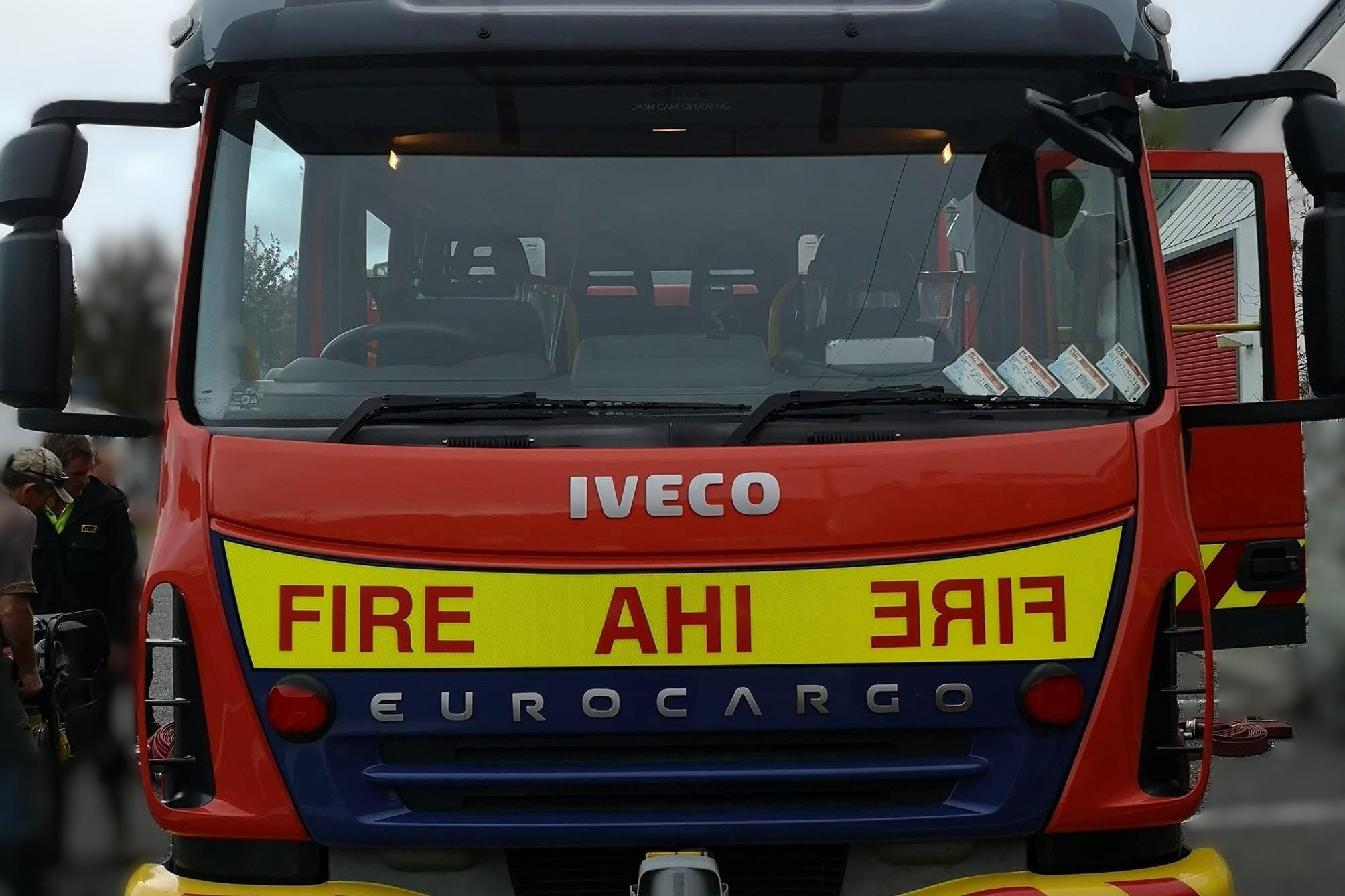Train wagon sleep-out catches fire in Clutha
