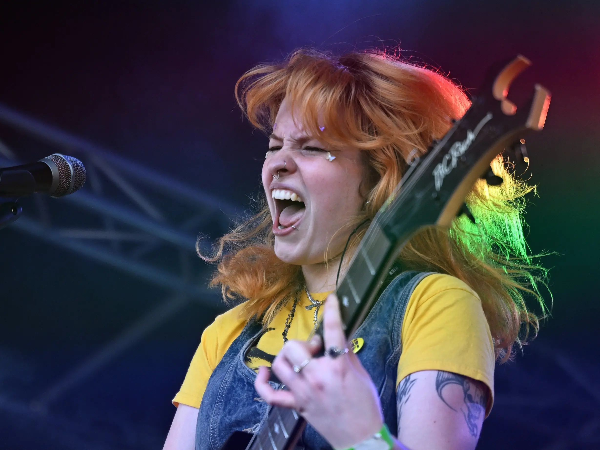 Images: It’s only rock and enrolment, but they liked it.