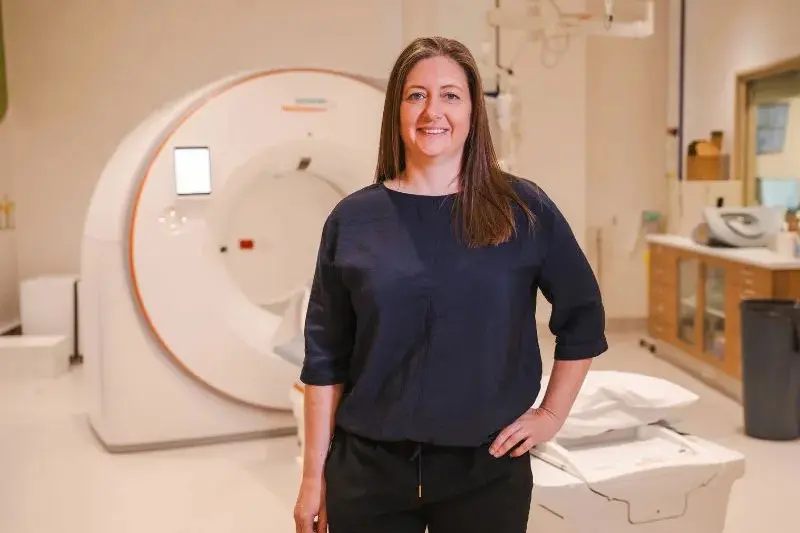 Cardiologist Dr Charlotte Greer is using advanced CT imaging to look for early signs of heart disease in people approaching 50. Photo: Supplied