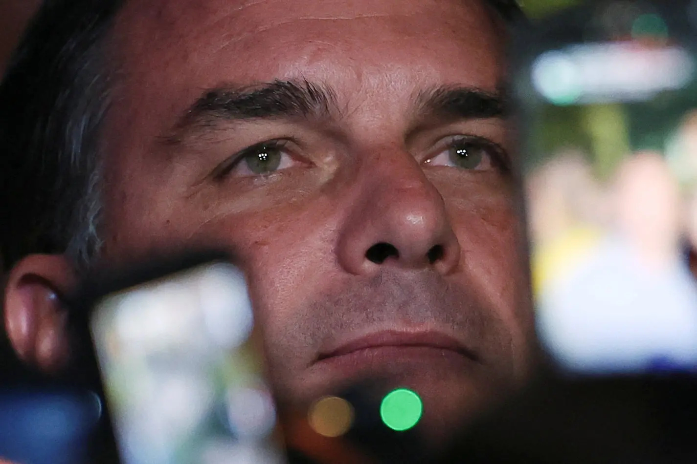 <p>Flavio Bolsonaro, son of jailed former president Jair Bolsonaro, will contest a runoff election against incumbent Lula. Photo: Reuters </p>\\n