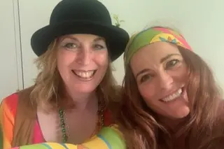 Good vibrations: Arrowtowners Margaret O\\'Hanlon, left, and Charlotte Graf will be centre stage during ACAS\\' 10th birthday bash in Arrowtown next Friday. Photo: Supplied