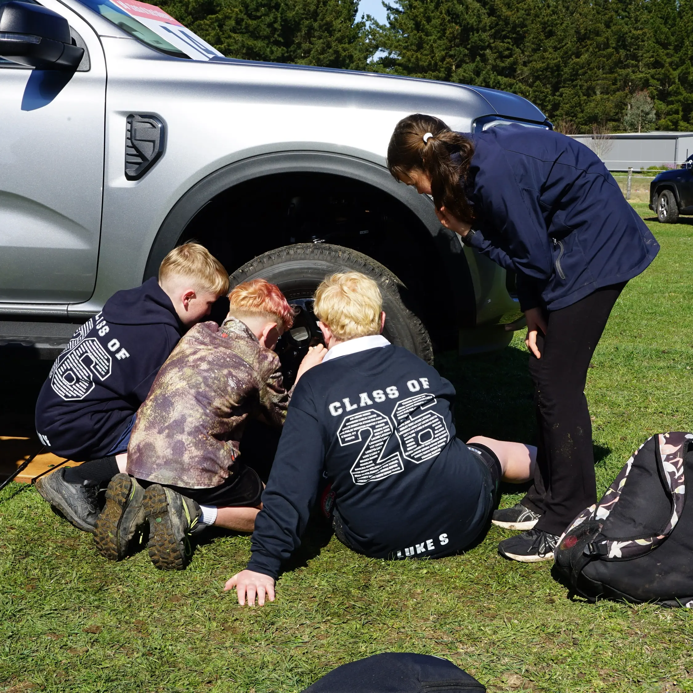 School students get a taste of farming life