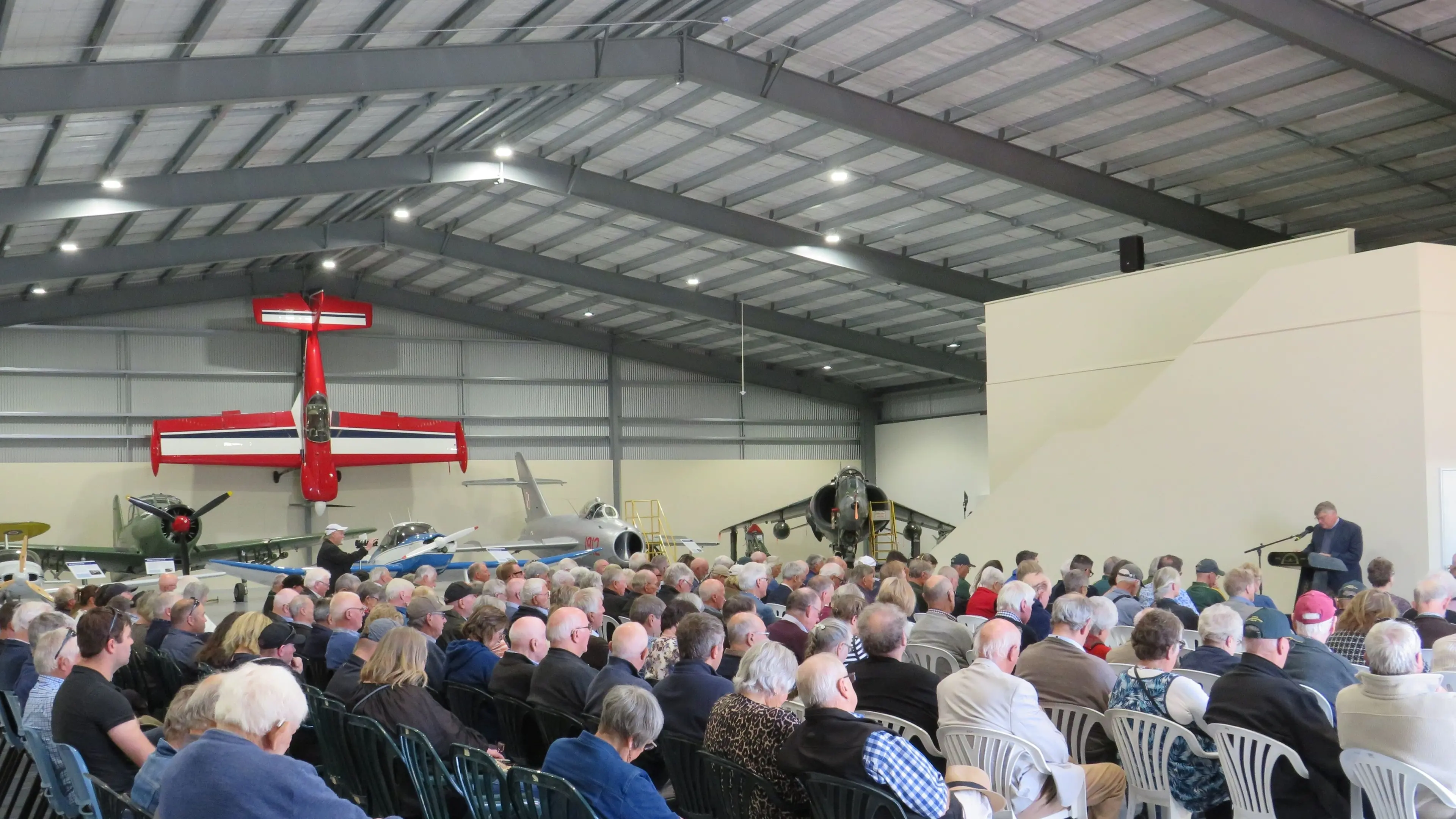 ‘Magnificent occasion’ as aviation museum’s new hangar officially opens