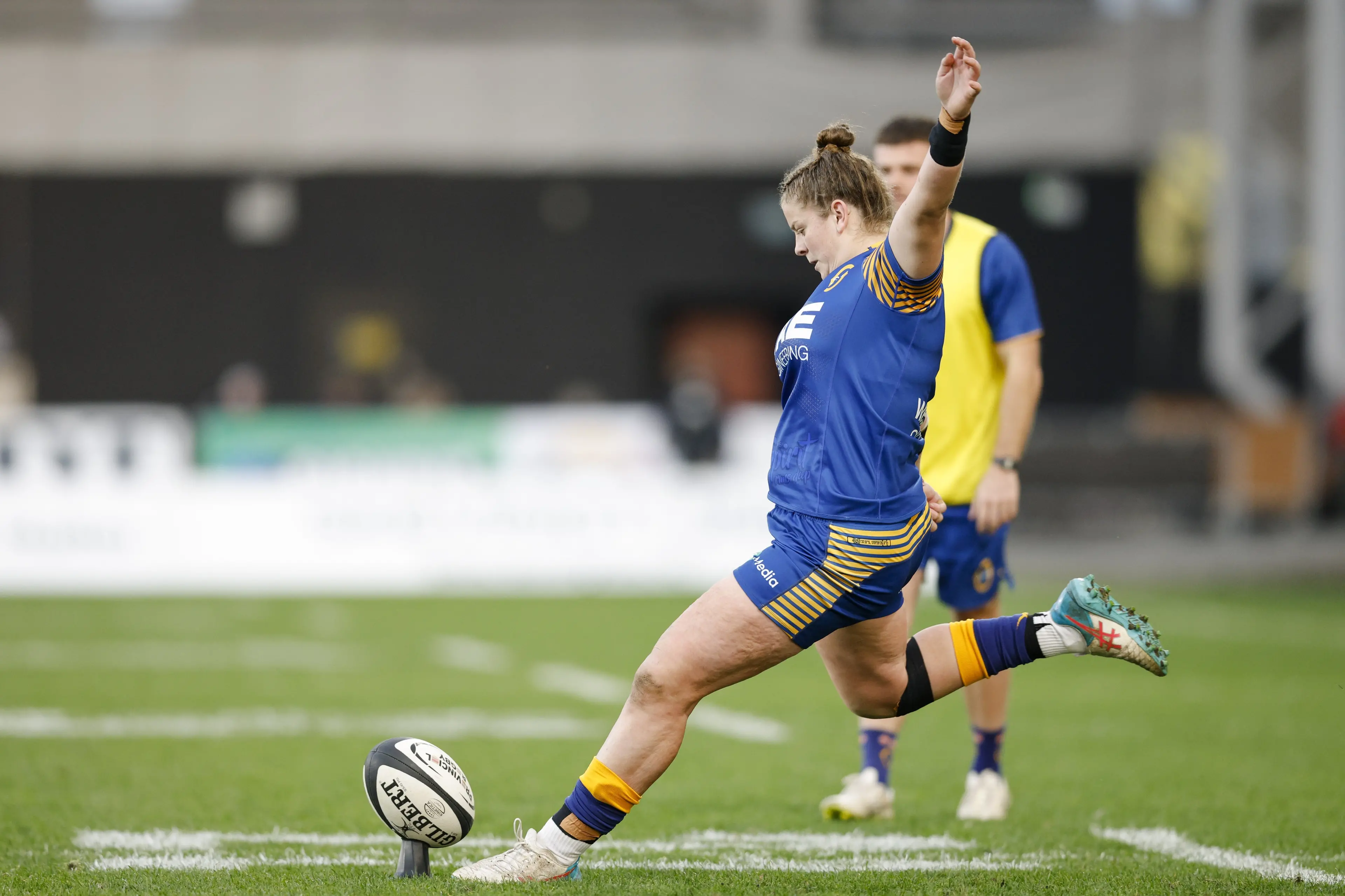 Goal-kicking flanker Sarah Jones was exceptional for the Otago Spirit this season. Photo: NZ Rugby/Smartframe