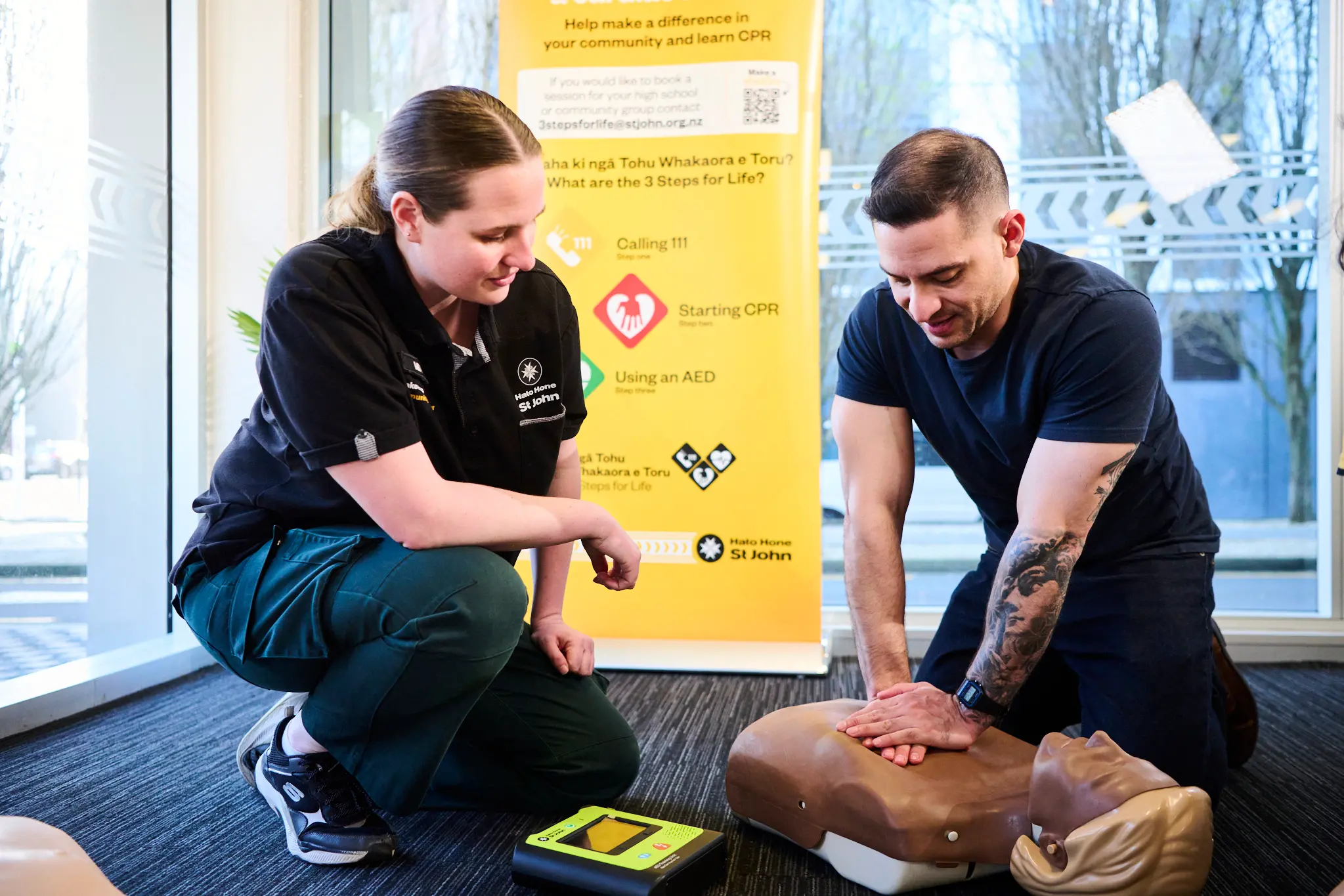 Shocktober, back for a fifth year, aims to reach 17,000 people through the free 3 steps for life programme. Photo: Supplied