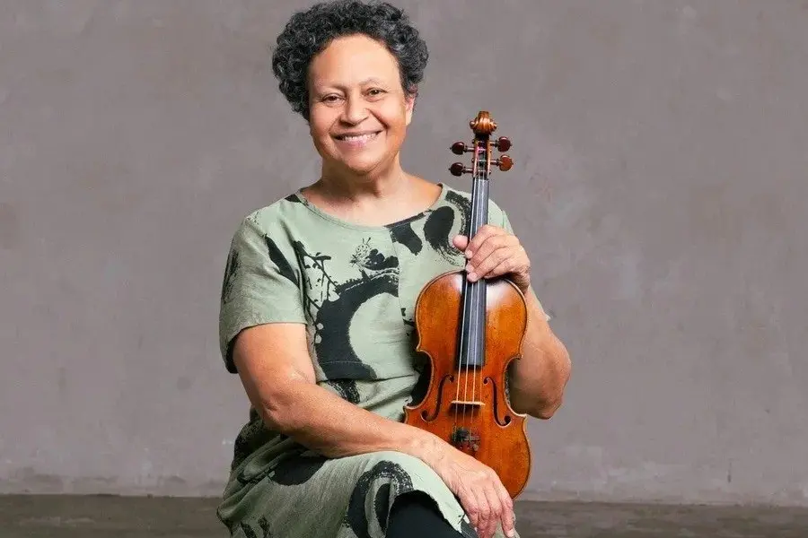 Former New Zealand Symphony Orchestra concertmaster Wilma Smith will perform with her Cane & Horsehair chamber music ensemble colleagues this Friday at Dunedin\\'s Hanover Hall. Photo: Supplied