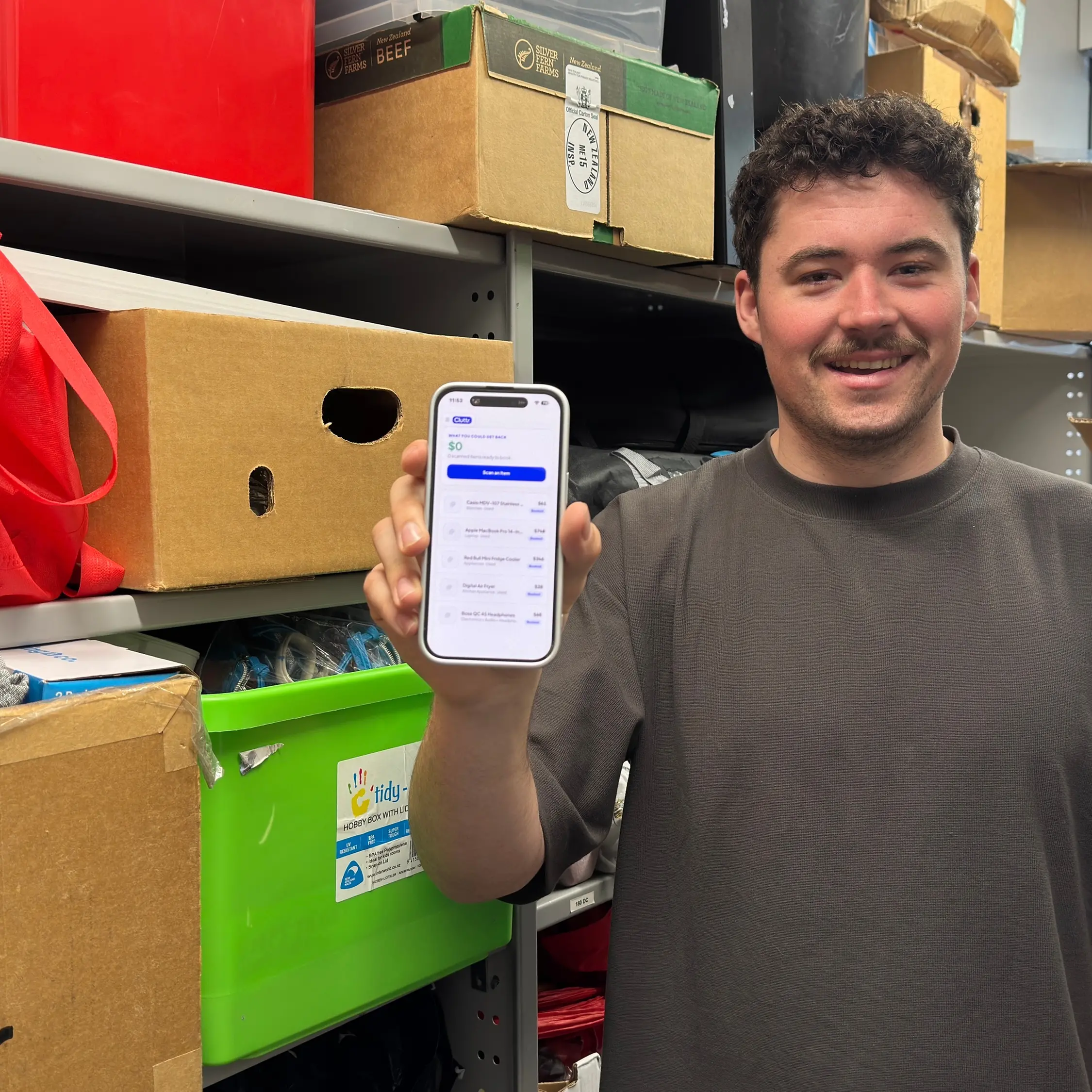 Decluttering household overspill earns engineering student a business and national award