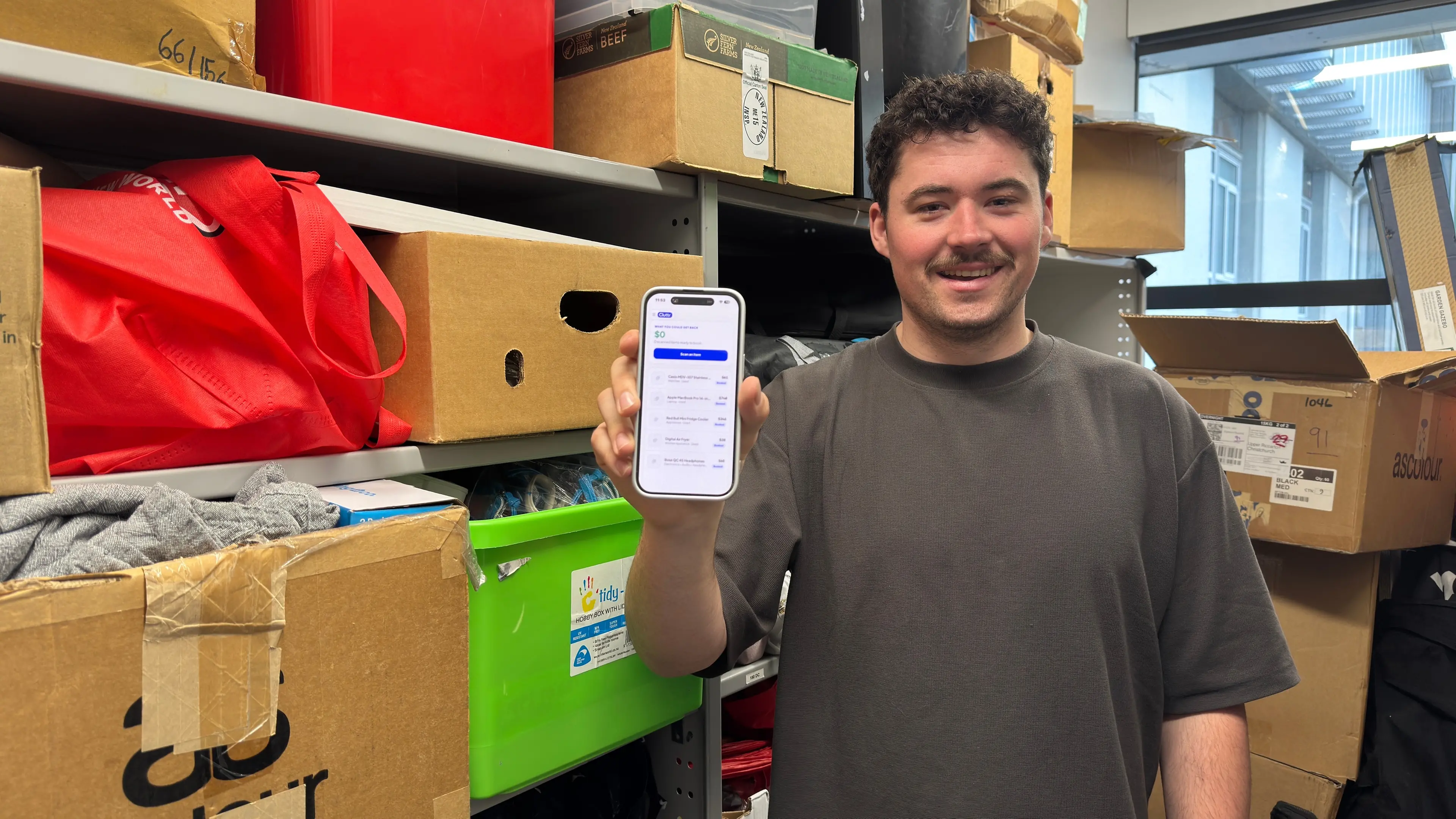 Decluttering household overspill earns engineering student a business and national award