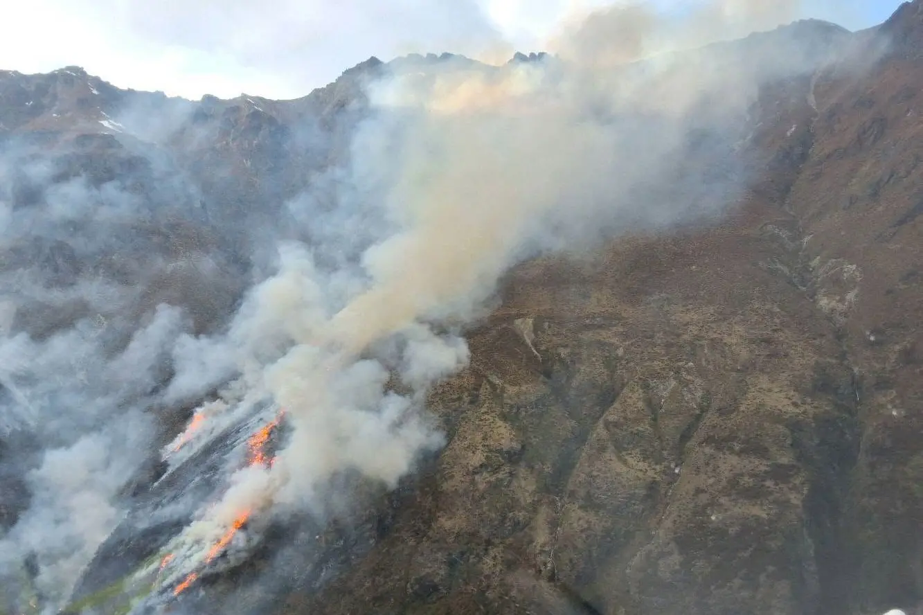 Walter Peak fire ‘significantly reduced’ as overnight rain helps firefighting effort