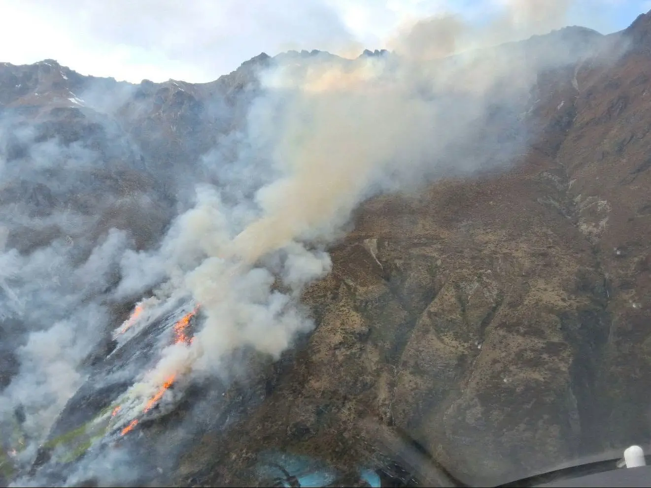 Walter Peak fire ‘significantly reduced’ as overnight rain helps firefighting effort