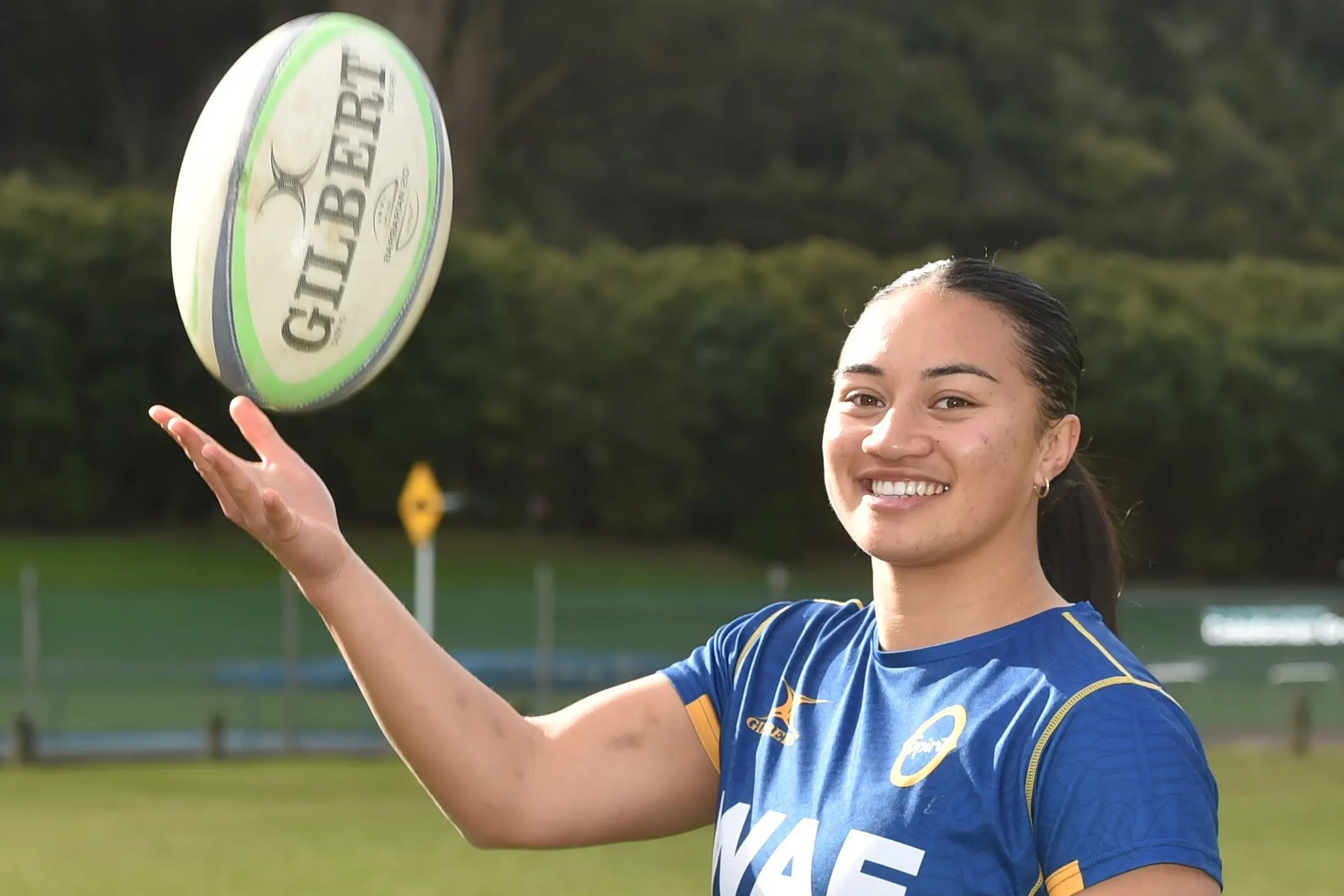 Otago Spirit player Naomi Sopoaga has been included in the New Zealand under-21 squad, alongside Otago lock Emily Dale. Photo: Gregor Richardson
