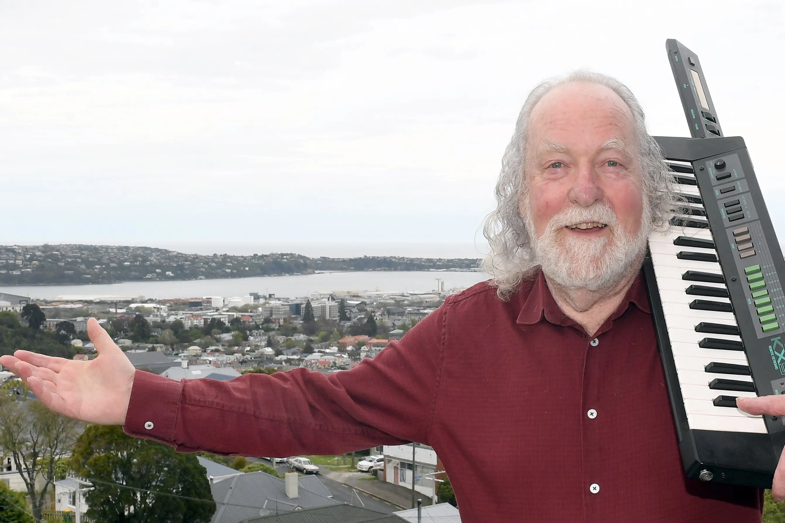 Dunedin musician Steve Young, formerly of Mother Goose, has formed a band again after 40 years and has released a new album. Photo: Stephen Jaquiery