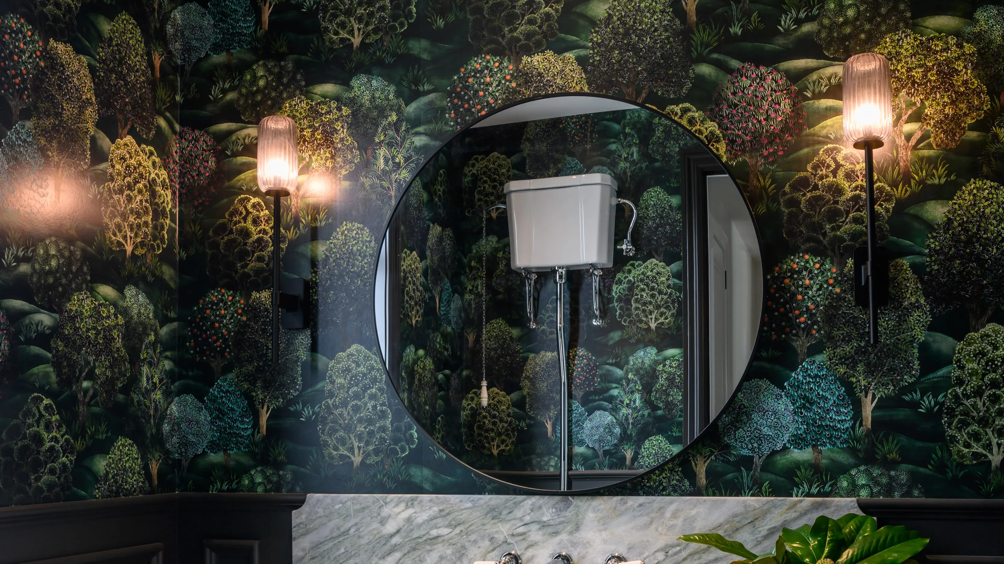 Small on space, big on design: the evolution of the powder room
