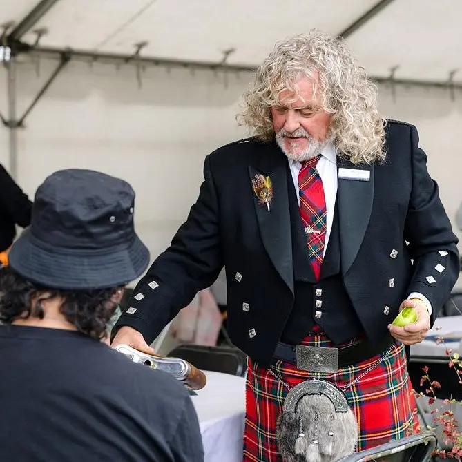 Hororātā Highland Games: Founding trustee becomes new chieftain