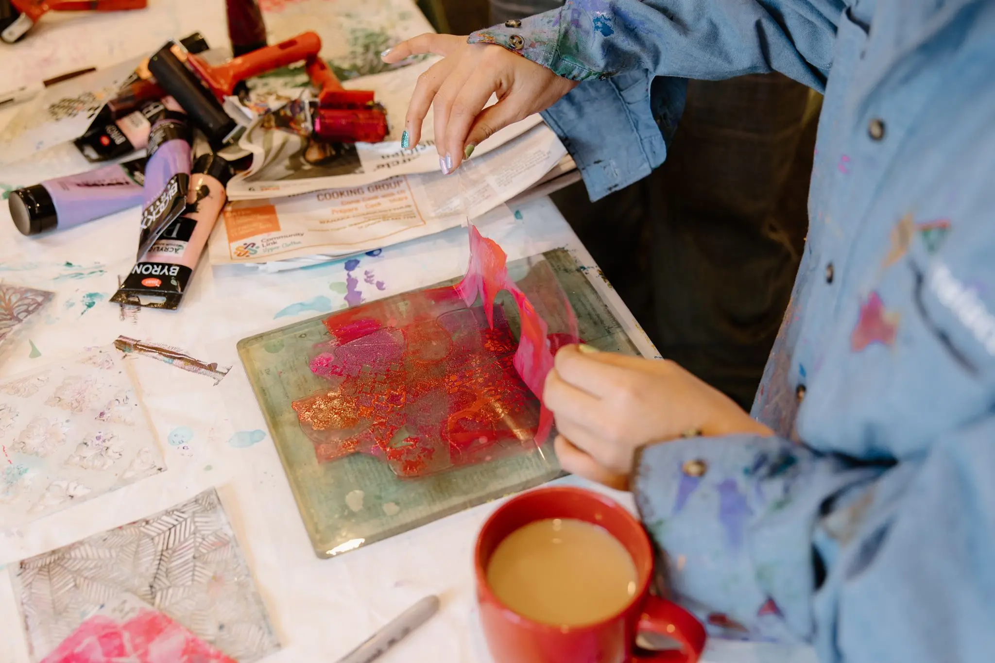 The second Mint Creative Hub art exhibition with a focus on identity is being displayed in the W\\u0101naka\\u00A0Community Hub this month.\\u00A0Photo: Supplied
