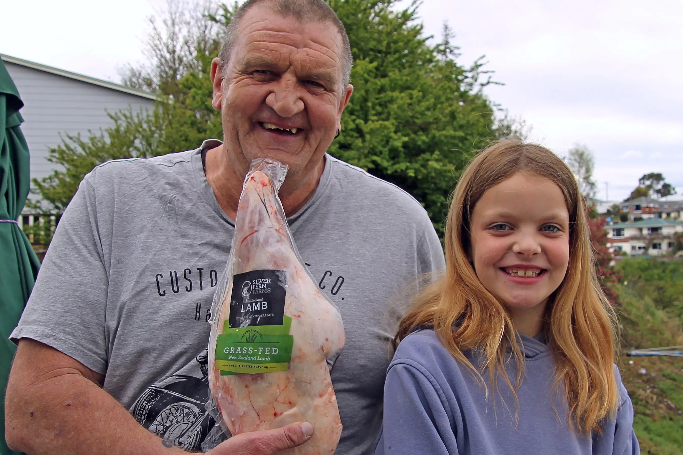 Local Legend Frankie Owen-Hale, 7, saved her dad, Bevan\\u2019s life last month. Photo: Nick Brook