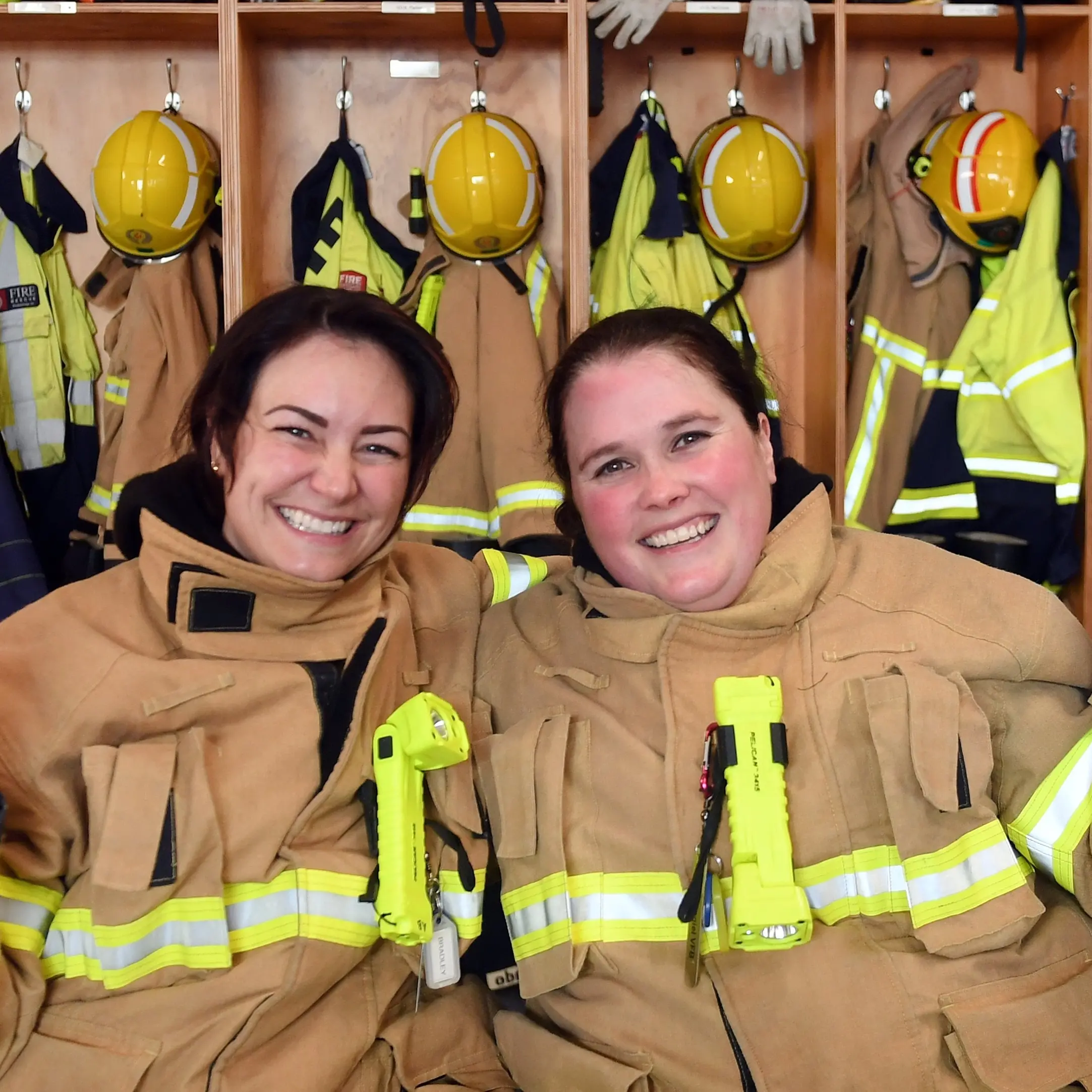 Yellow helmets to red: the women writing history at the Mosgiel fire station