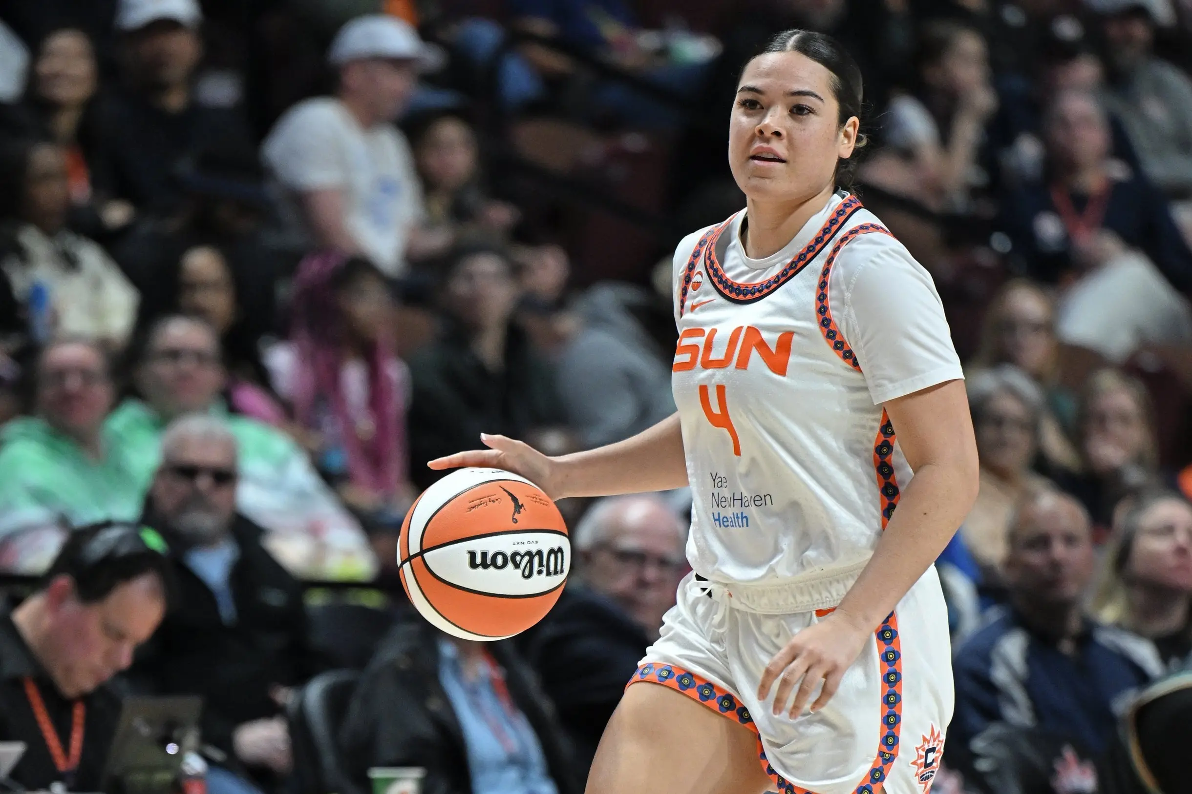 WNBA guard Charlisse Leger-Walker is heading to Dunedin with the Tokomanawa Queens to play the Southern Hoiho on Sunday. Photo: Getty Images
