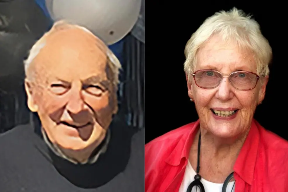 Allan Hugh Lyall and Elisabeth May Cunningham. Photos: Supplied