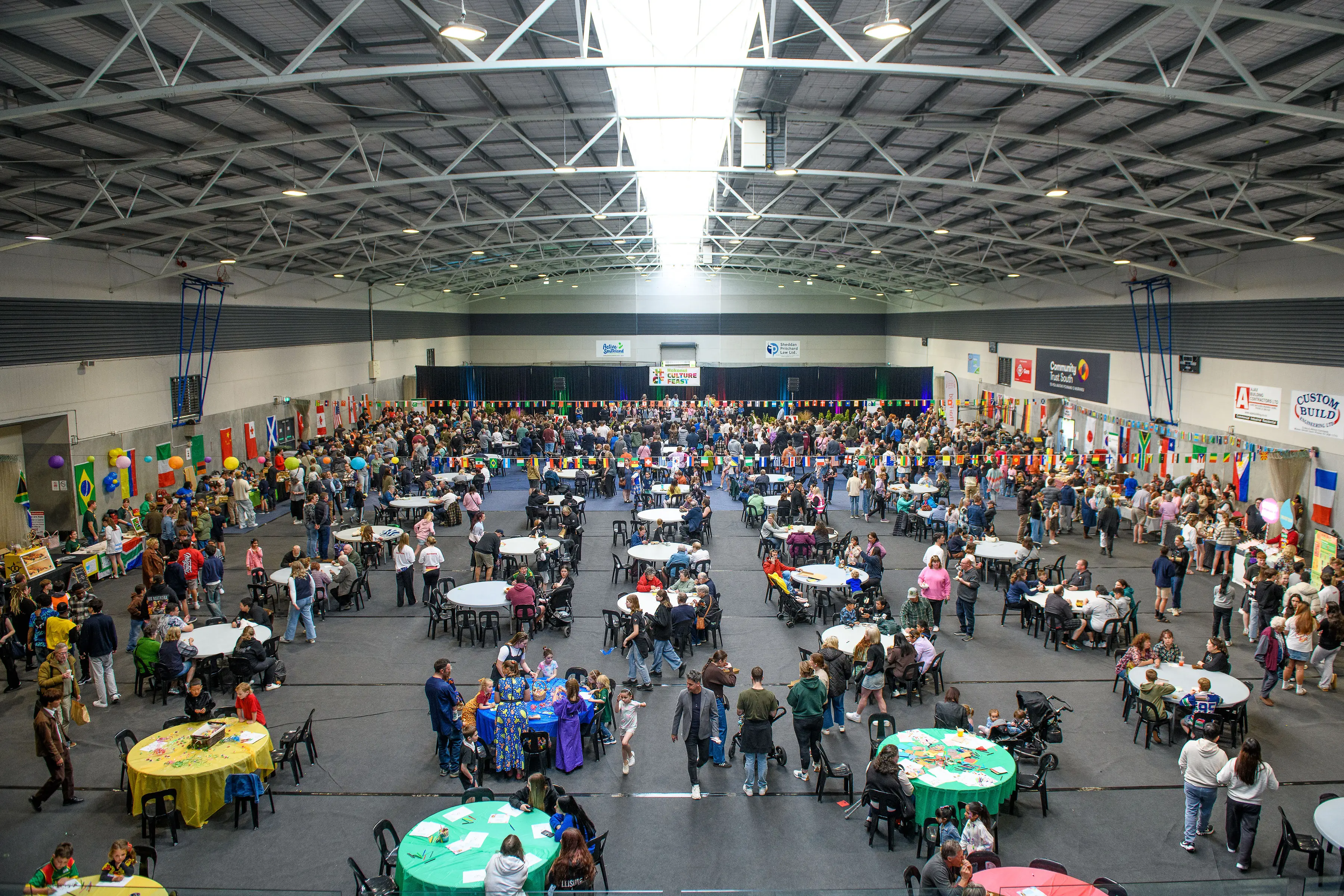 This year\\'s Hokonui Culture Feast, which will be held at the MLT Event Centre on Friday evening, has over 40 stallholders, 11 more than at the 2025 event, which is pictured. Photo: Supplied
