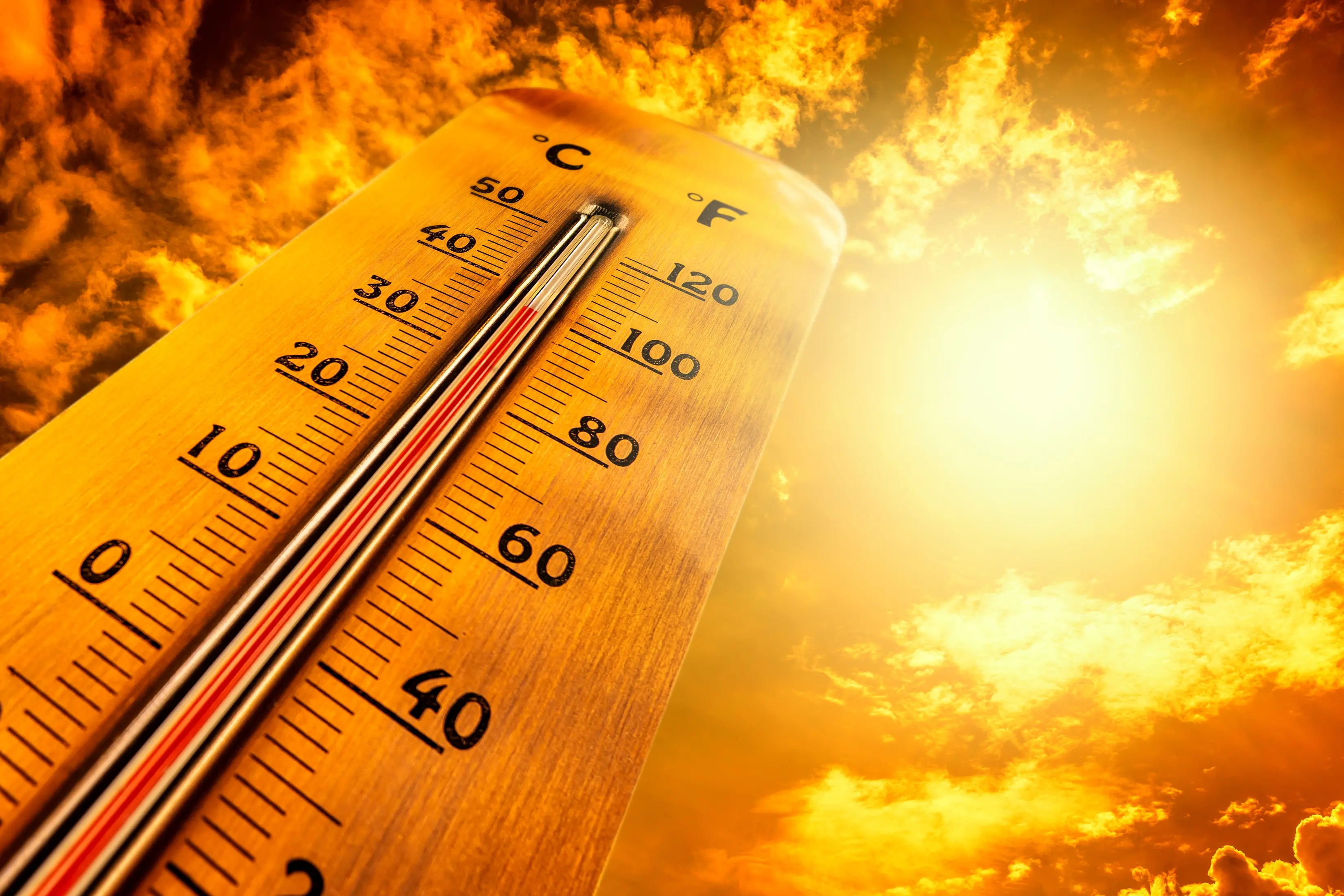 Temperatures remain on the rise. Image: Getty Images