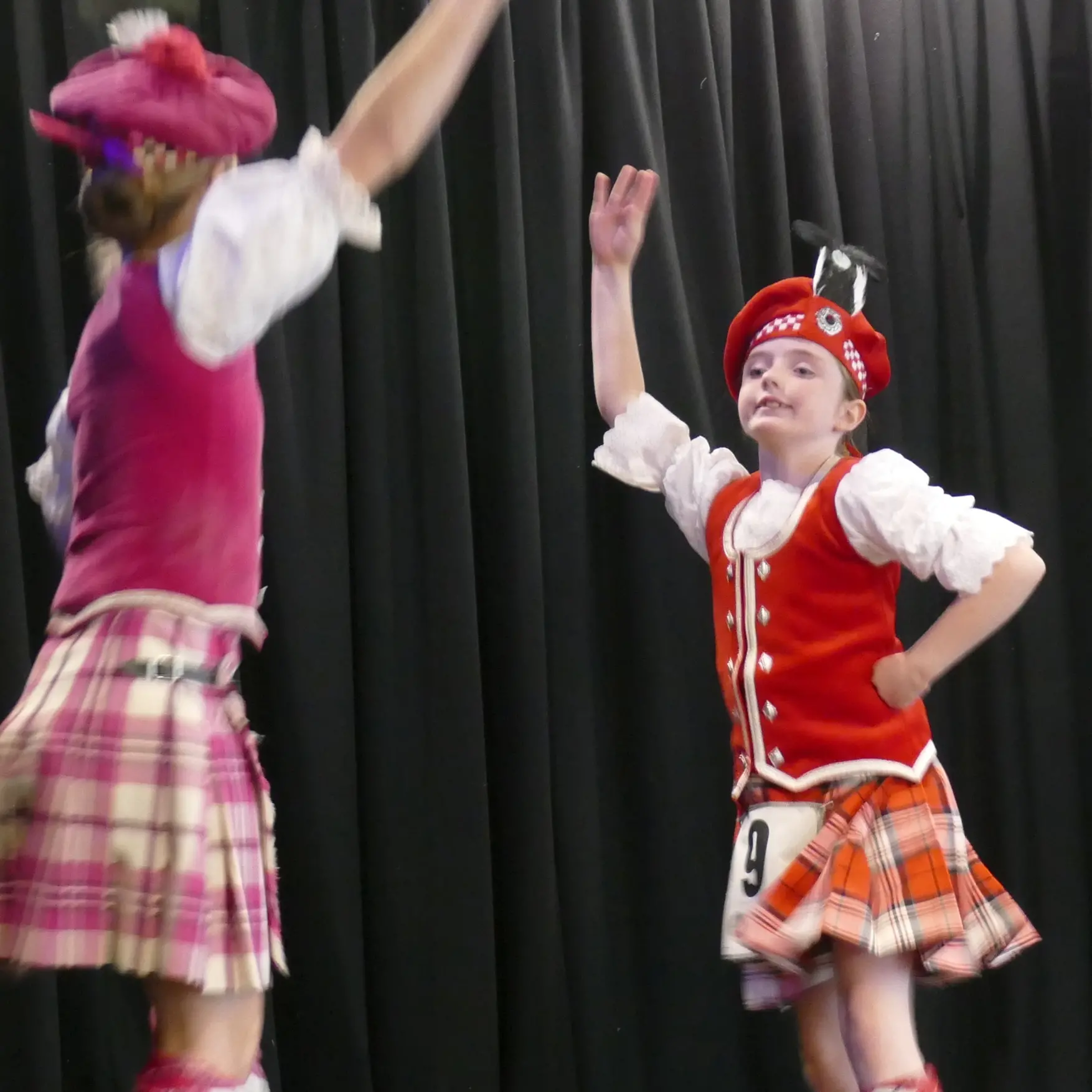 Highland dancers gather in Arrowtown