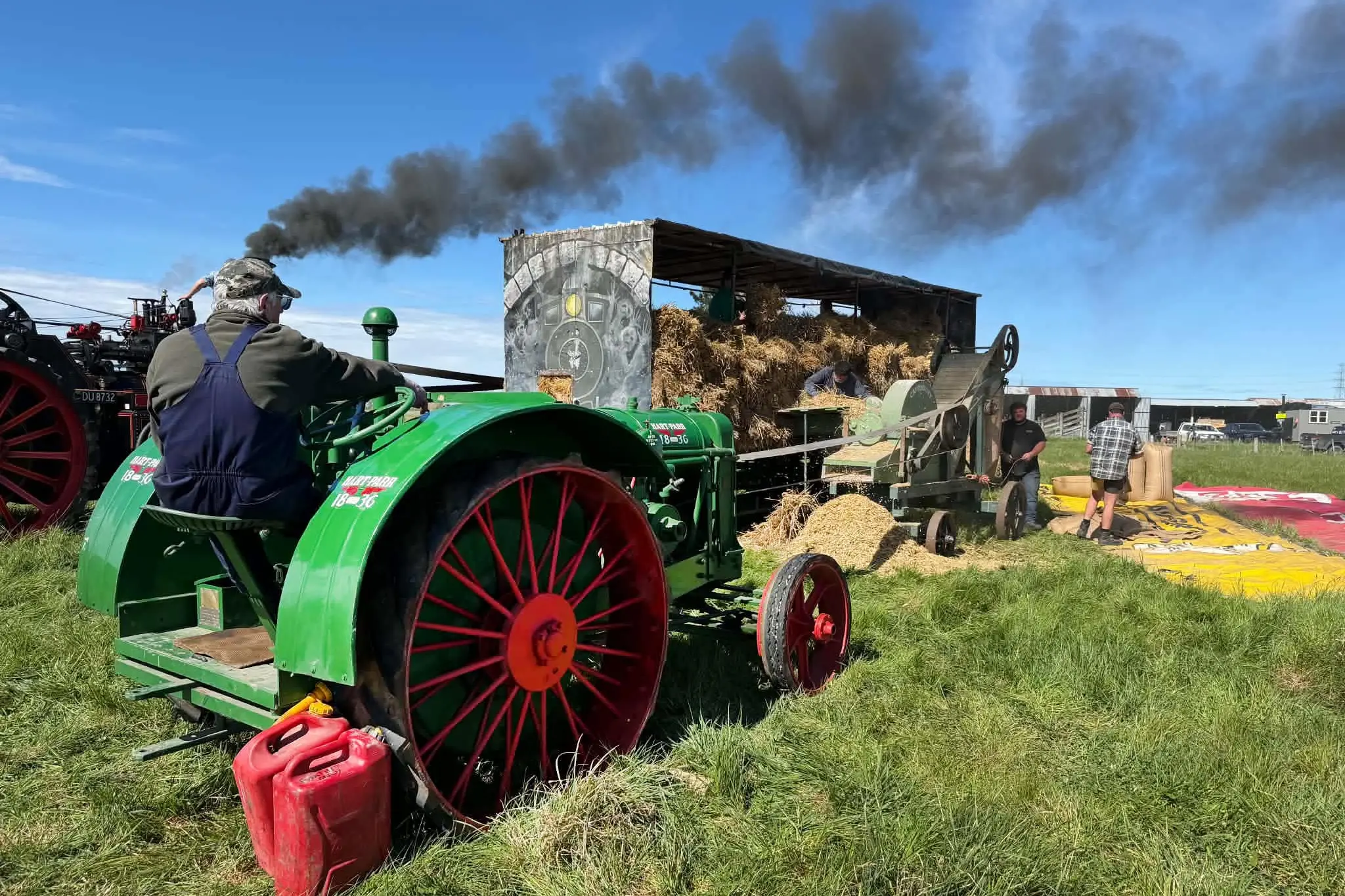 On Show . . .The Winter family\\u2019s vintage threshing machine will be on show alongside many other traction engines and vintage tractors at the Northern A&P Show. Photo: Supplied