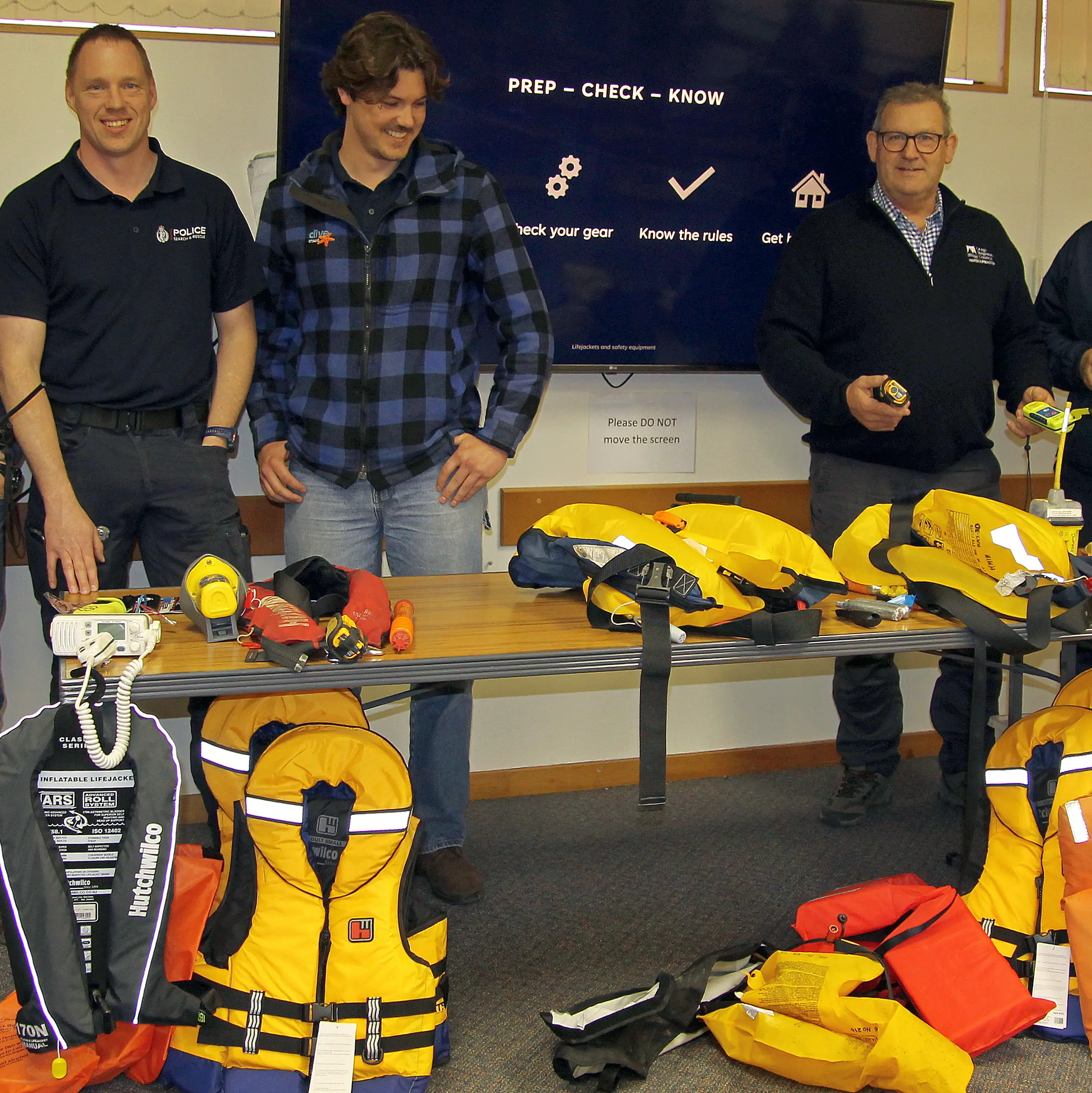 Presentation highlights boat safety