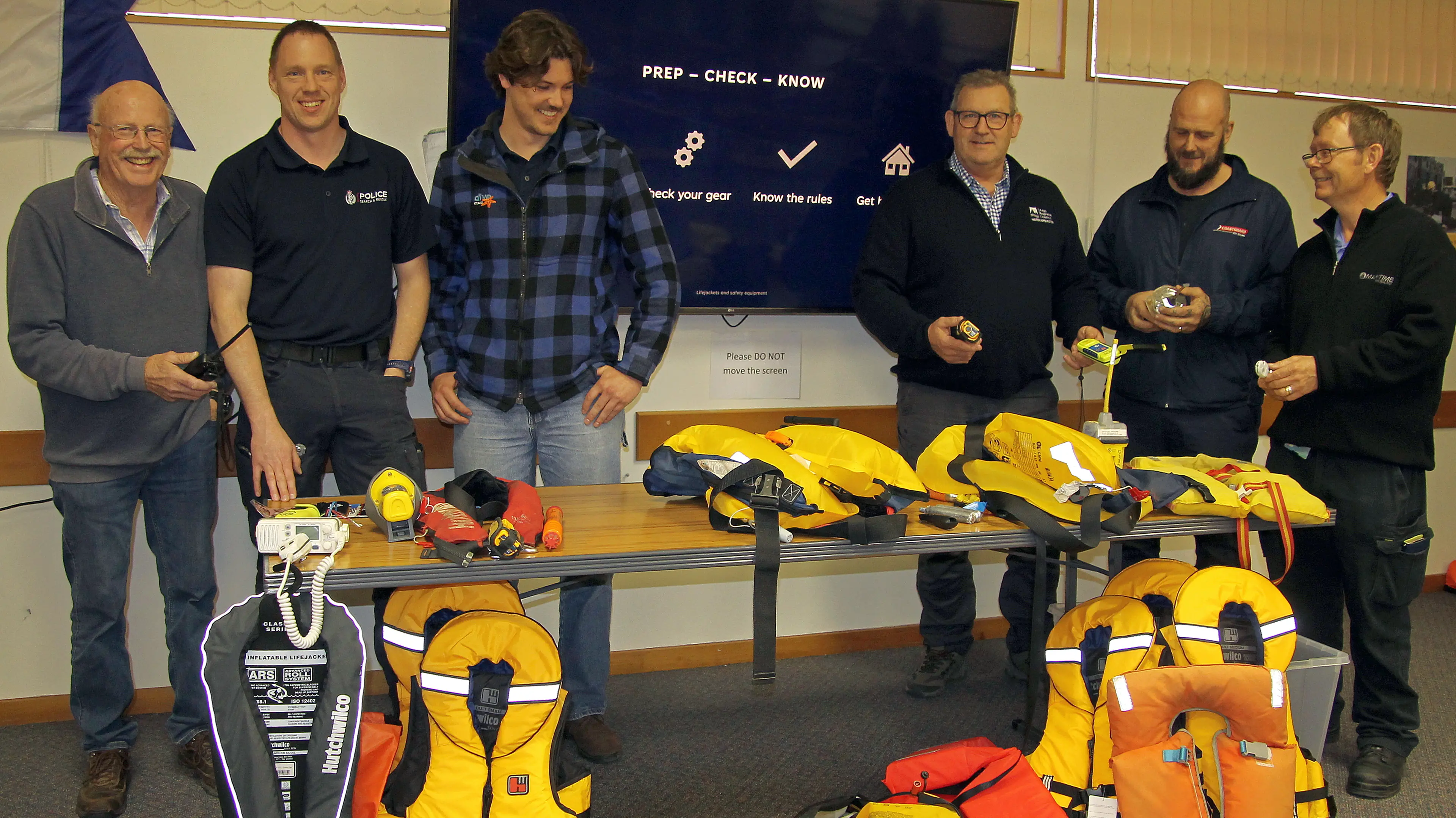 Presentation highlights boat safety