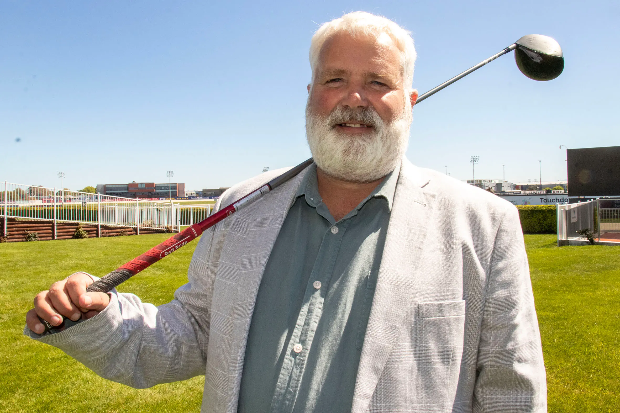 New Canterbury Golf president James Barclay has been a member at Ellesmere for 40 years and is the third president from the club. PHOTO: GEOFF SLOAN
