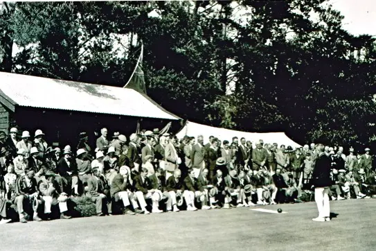 Players of the Wanaka Bowling Club. Photo: Supplied