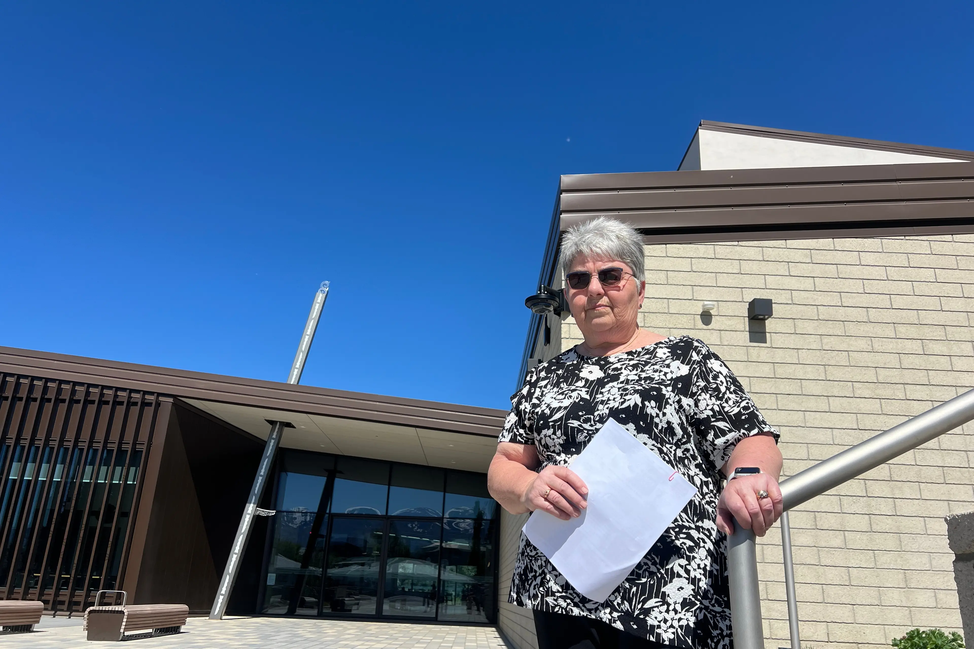 Central Otago Indoor Bowls Association secretary Evelyn Bissett at the venue the group cannot afford to hire for it\\'s annual Blossom Festival tournament next year. Photo: Carys Trotter