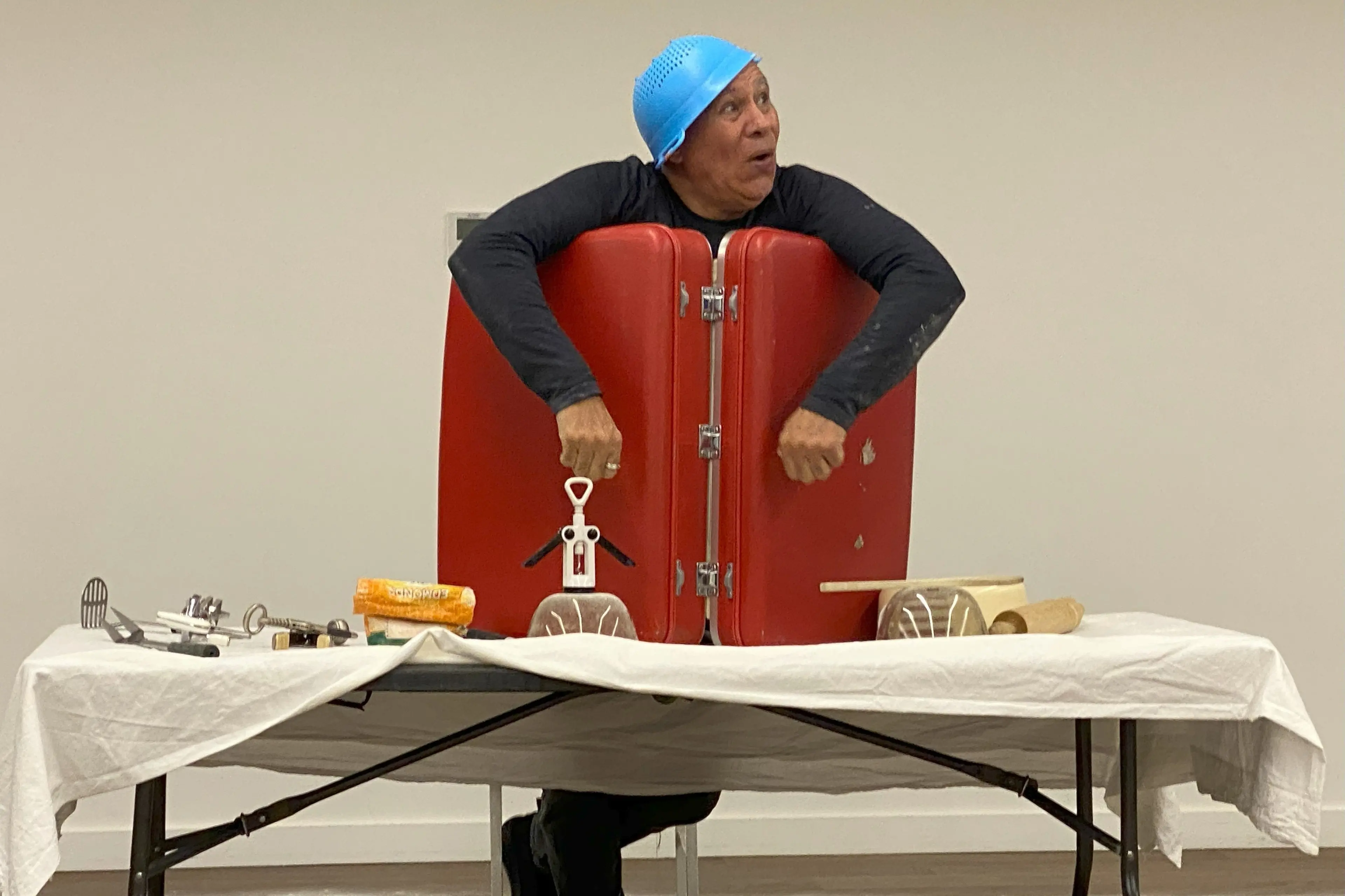 Playwright and actor Julian Noel brings his award-winning one-man play \\'Bones\\' to TAHI Otepoti solo performance festival, running until Sunday, October 18, in Dunedin. Photo: Supplied