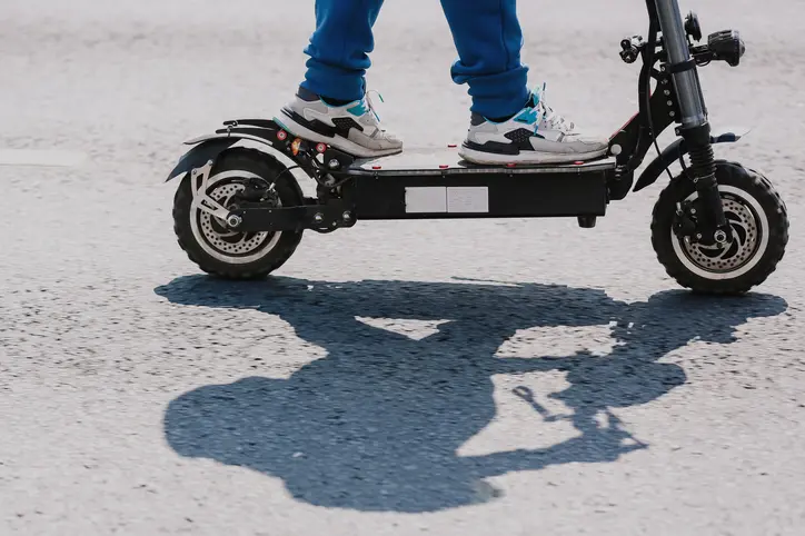Convicted offender Dylan Riosa was close to breaching curfew and decided to take a teen\\'s e-scooter after threatening him at knifepoint. Photo: File image / Getty