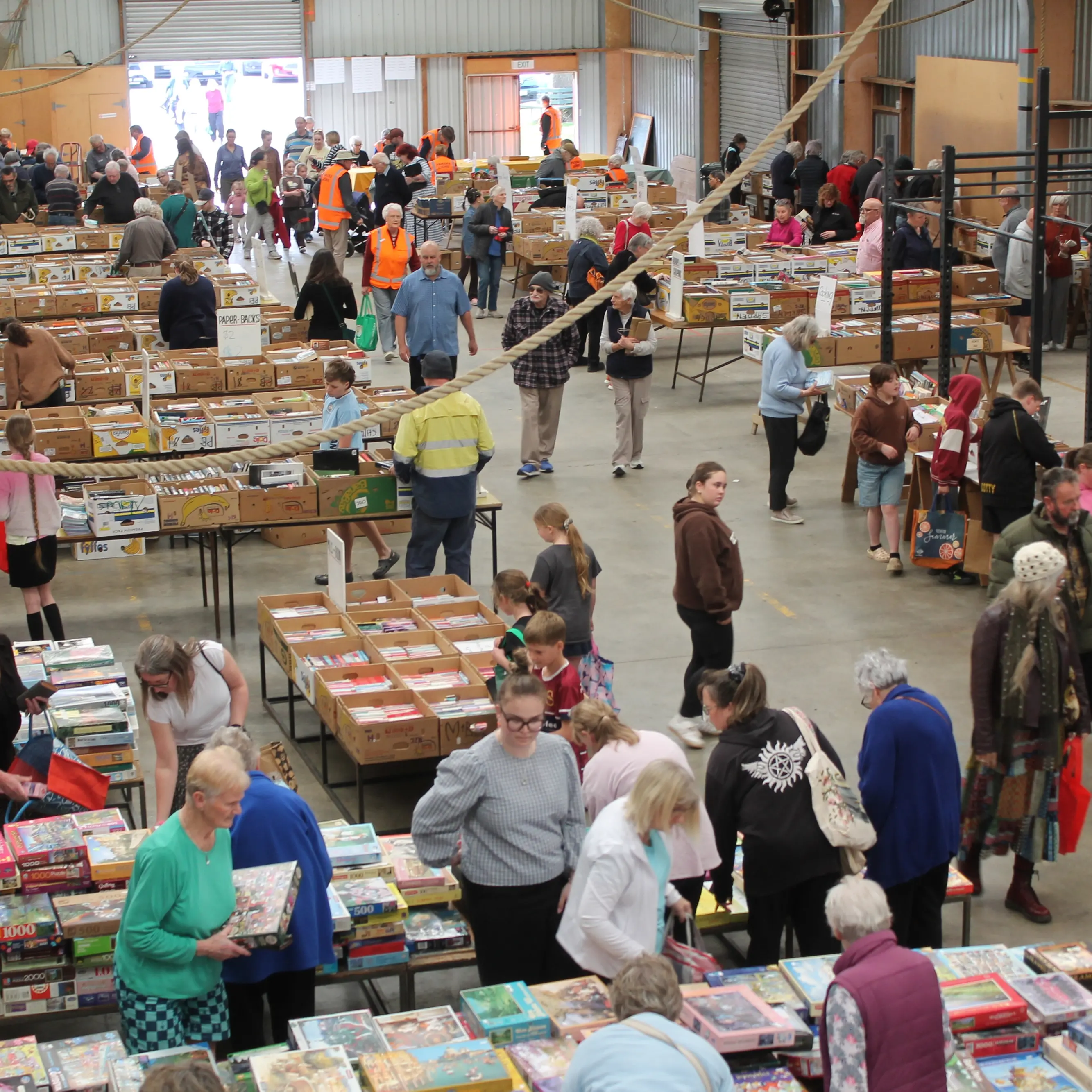 Book sale brings in thousands for charity