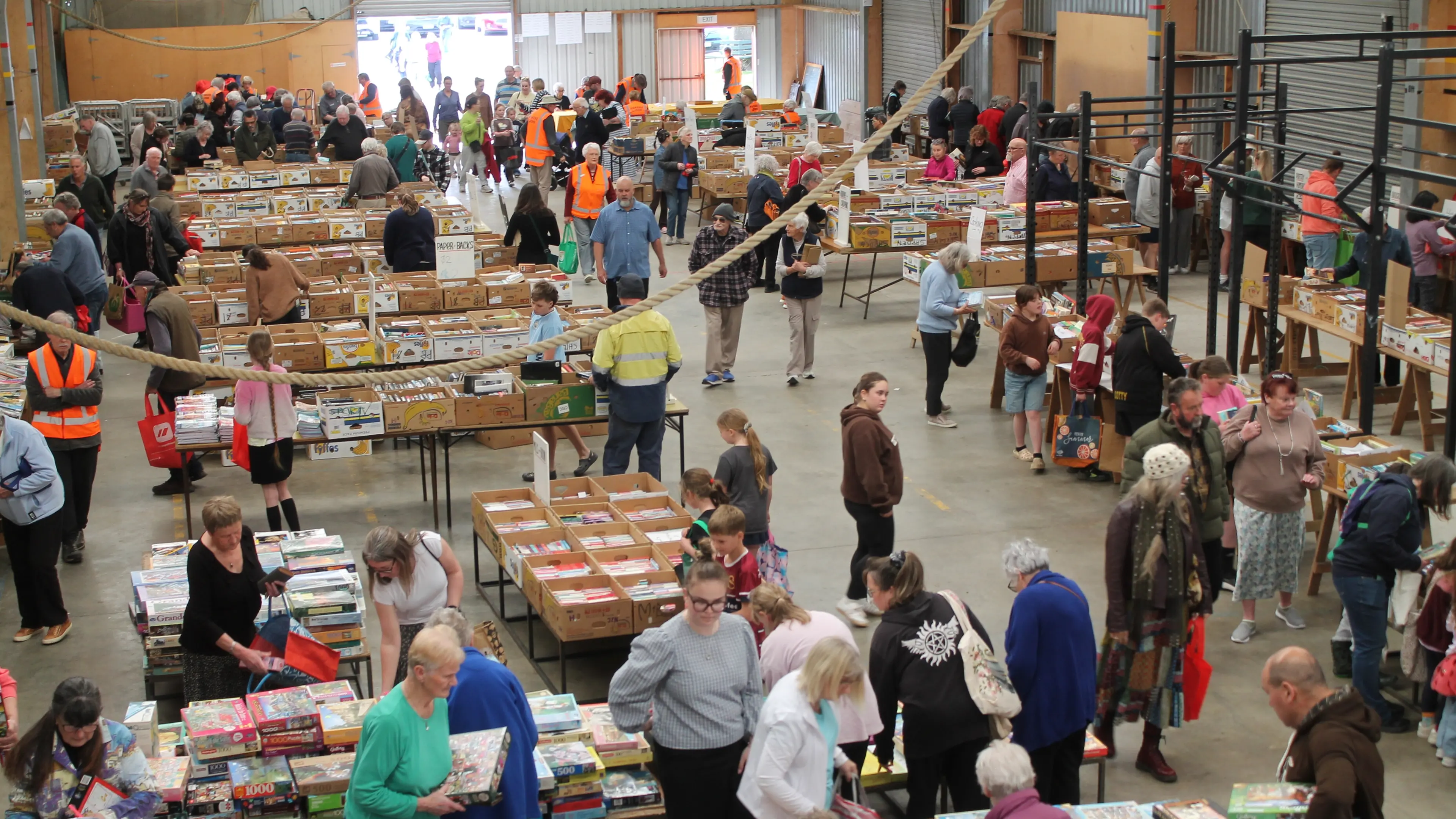 Book sale brings in thousands for charity